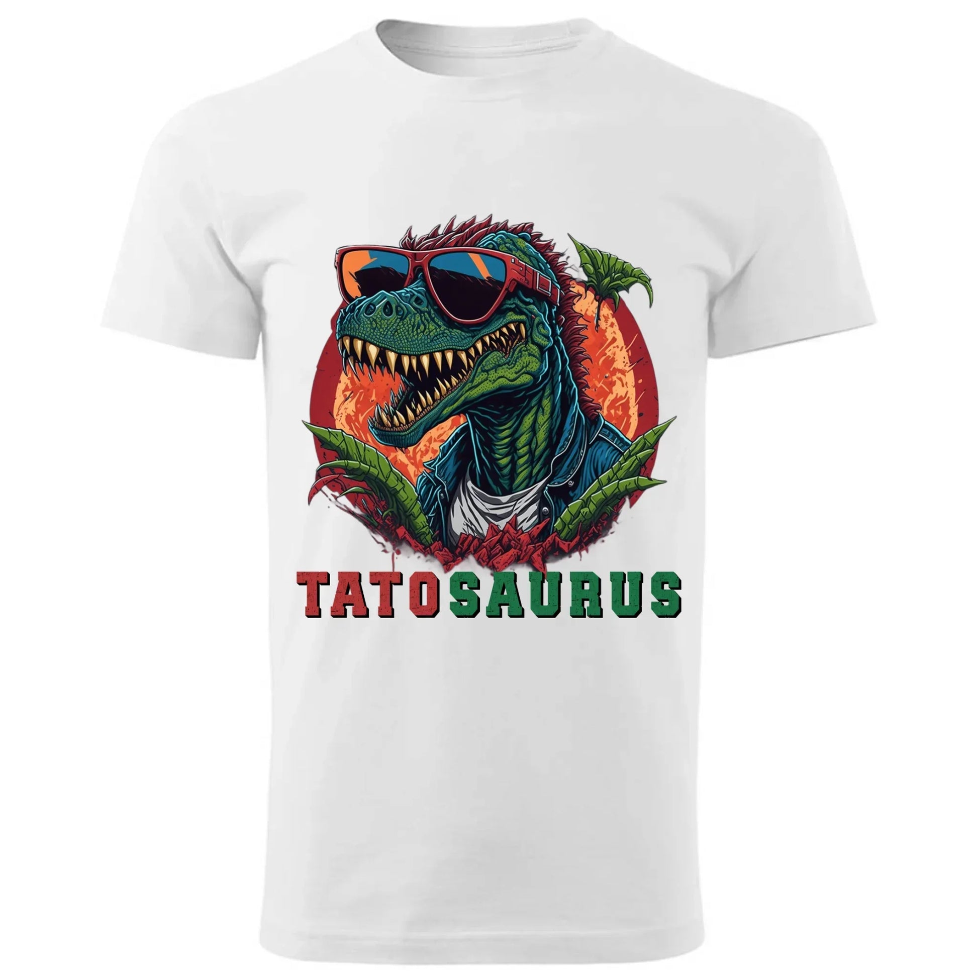 Tatosaurus | Koszulka męska dla taty na prezent DT54 - StoryCups.pl