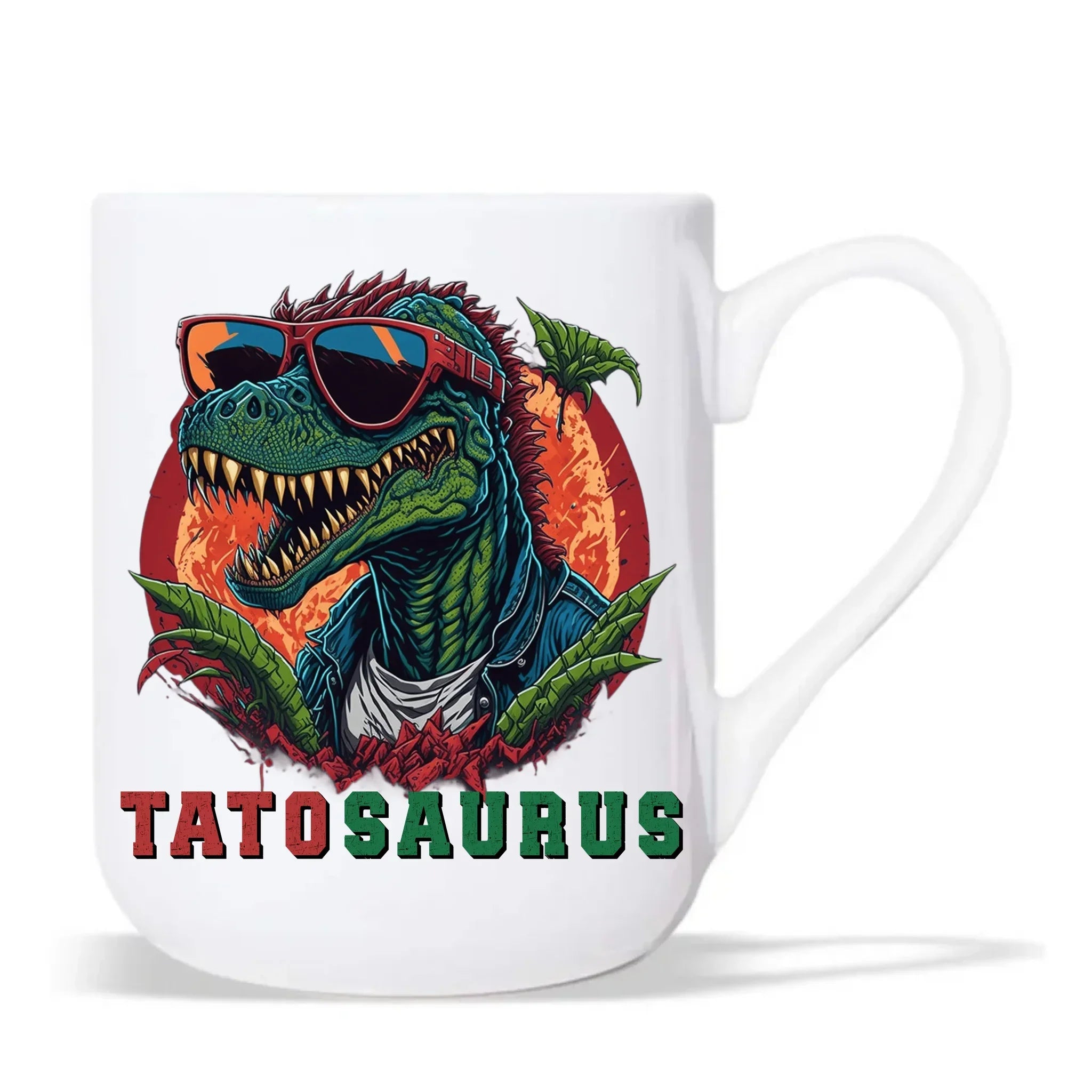 Tatosaurus | Kubek elegant z nadrukiem dla taty DT54 - StoryCups.pl