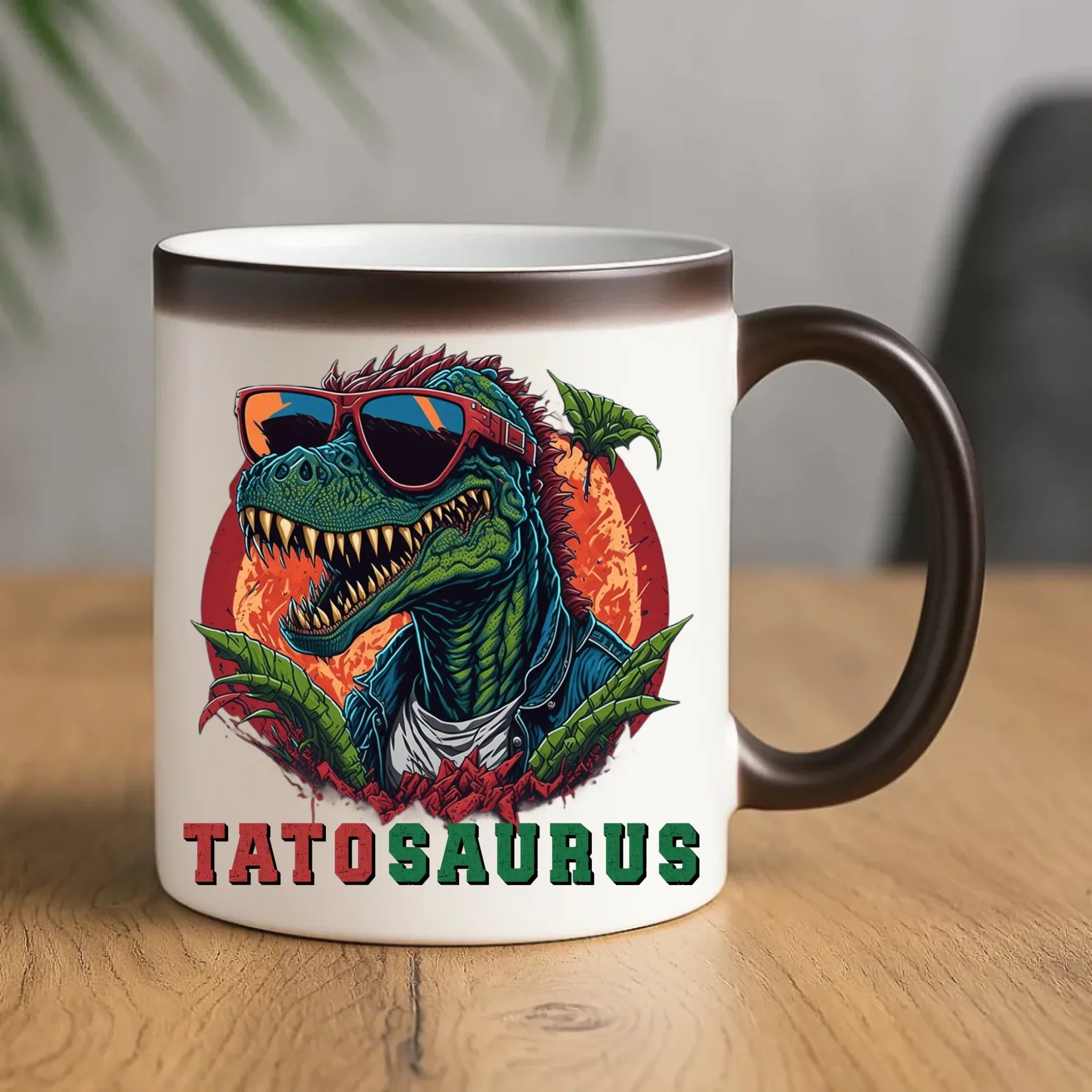 Tatosaurus | Kubek magiczny prezent dla taty DT54 - StoryCups.pl