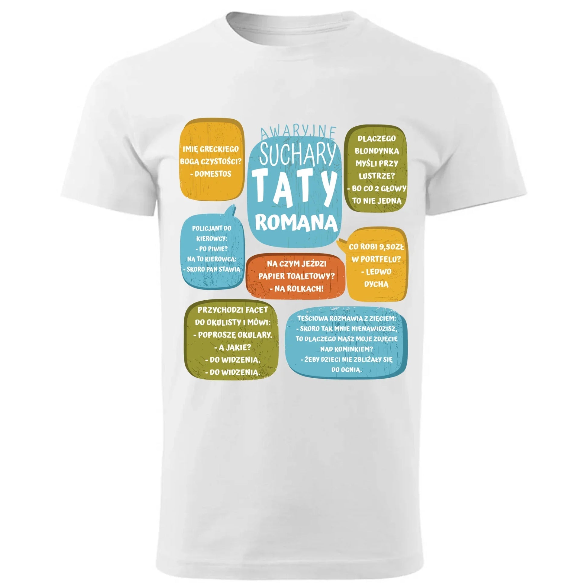 Suchary Taty | Koszulka męska z nadrukiem na prezent DT55 - StoryCups.pl