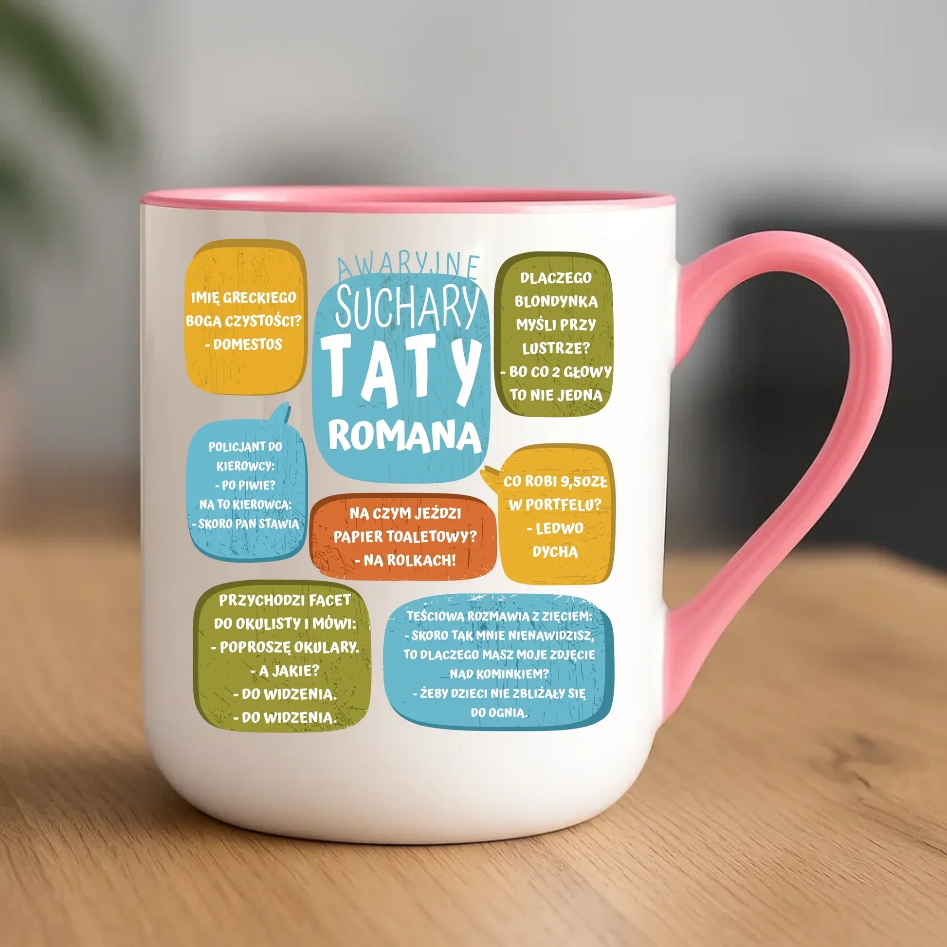 Suchary Taty | Kubek elegant z nadrukiem na prezent DT55 - StoryCups.pl