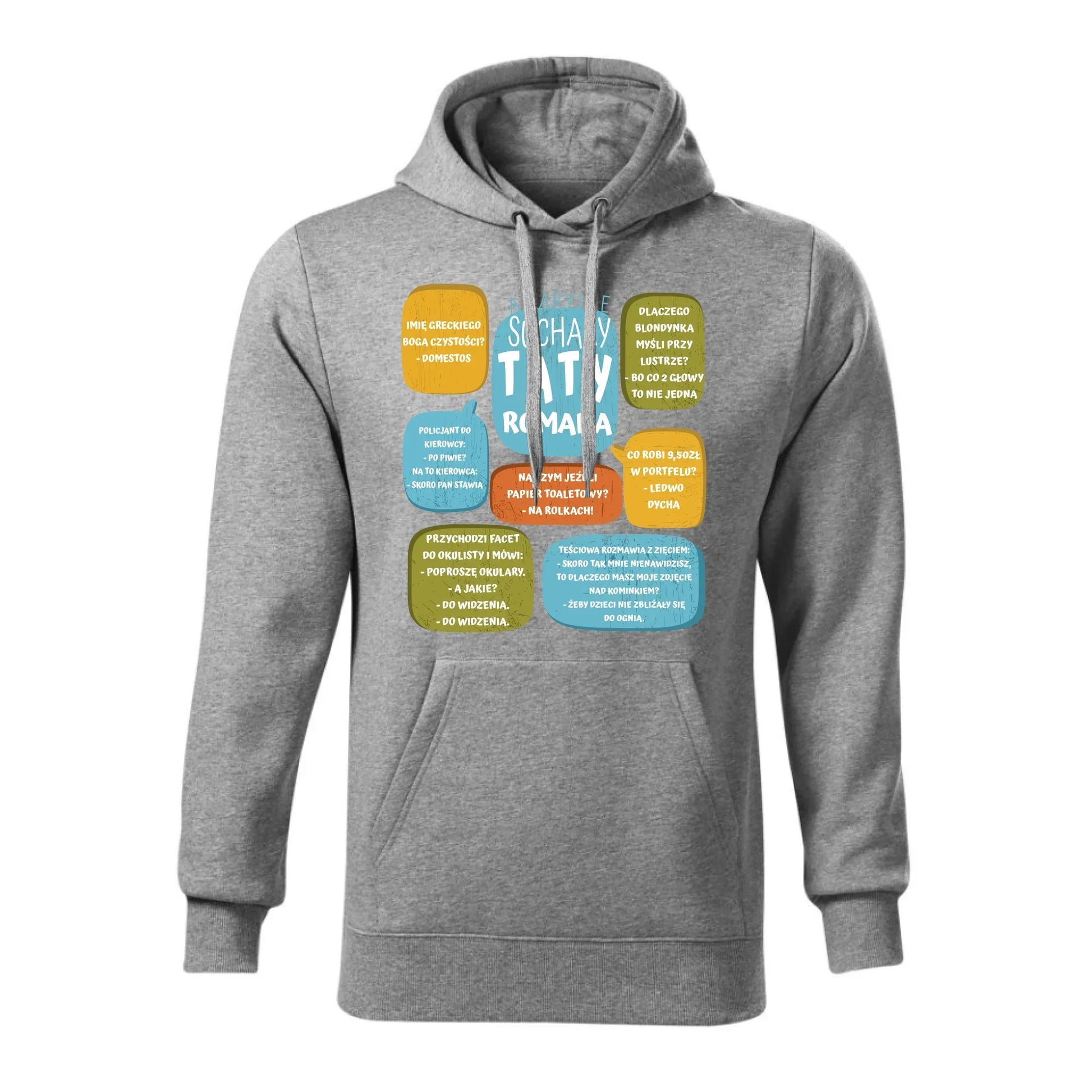 Suchary Taty | Bluza męska z kapturem na prezent DT55 - StoryCups.pl