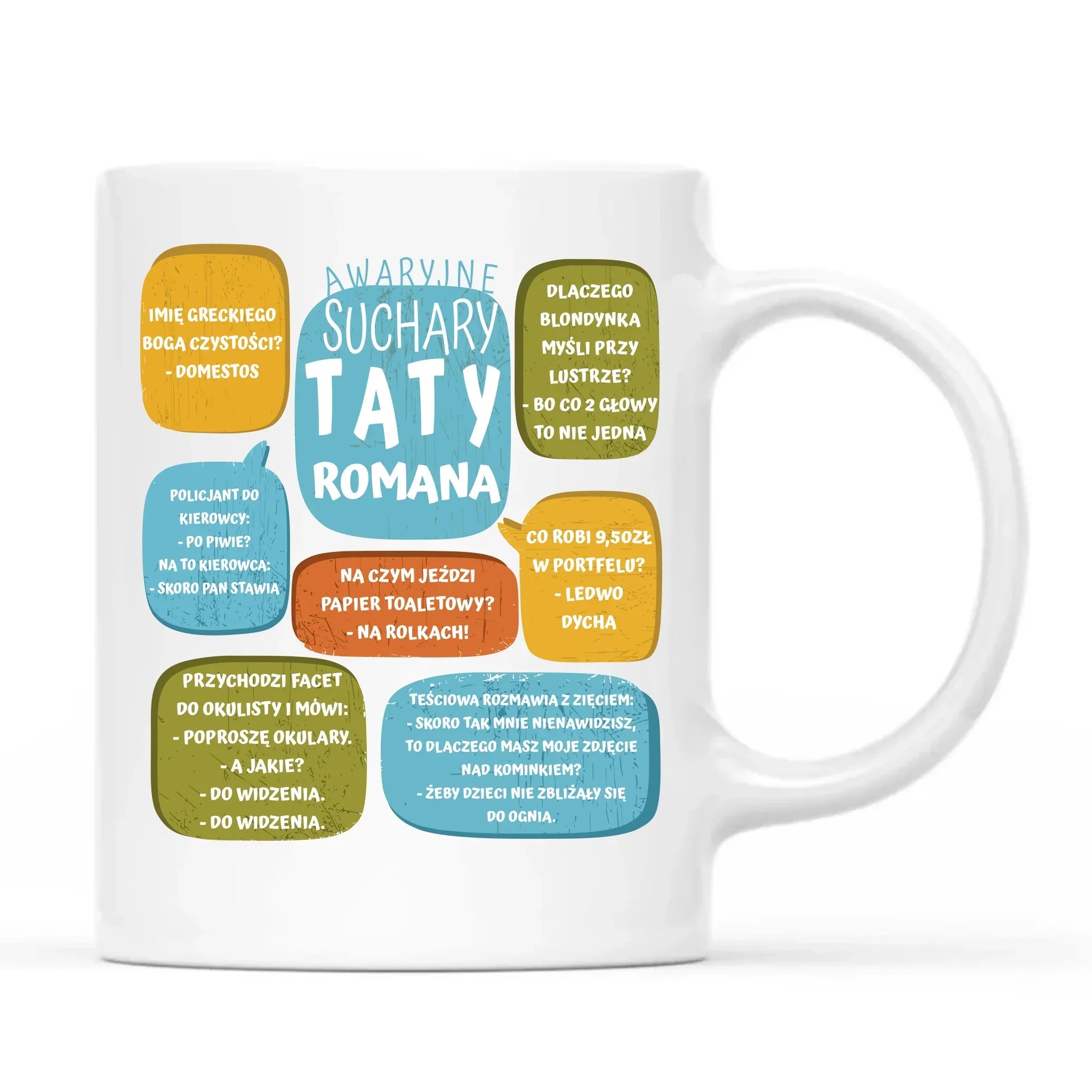 Suchary Taty | Kubek z nadrukiem na prezent DT55 - StoryCups.pl