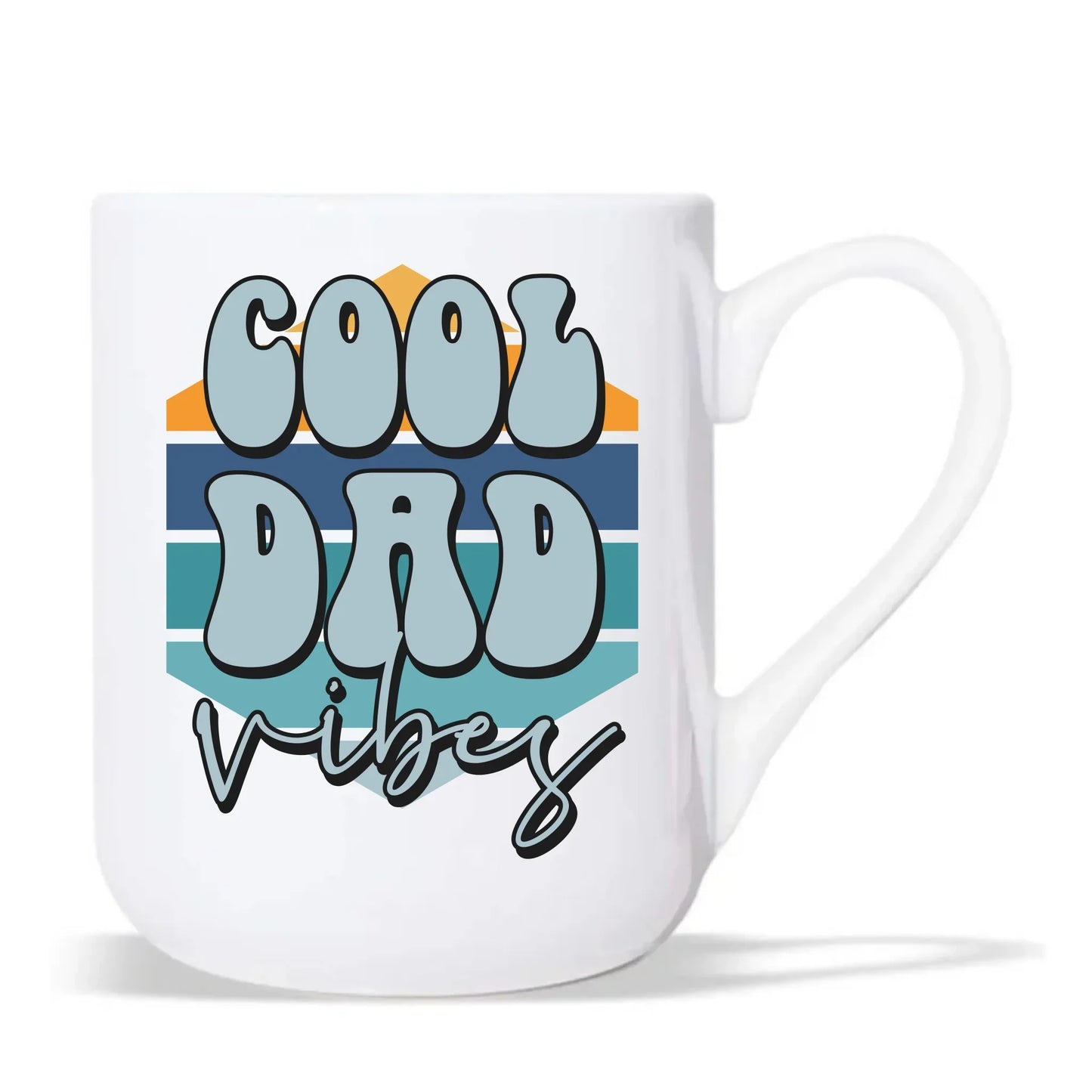 Cool Dad Vibes | Kubek elegant z nadrukiem DT56 - StoryCups.pl