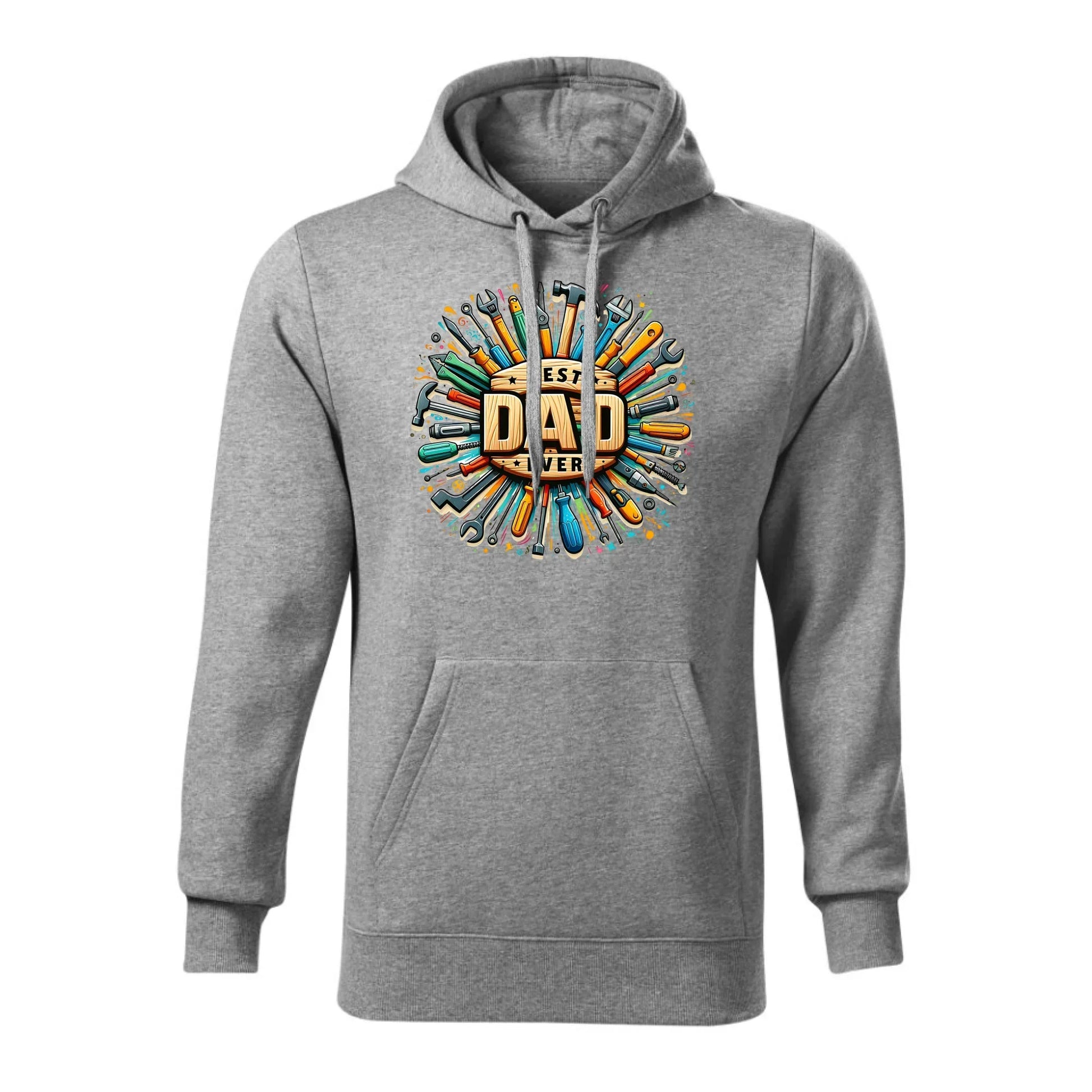 Best Dad Ever | Bluza męska z kapturem dla taty DT57 - StoryCups.pl