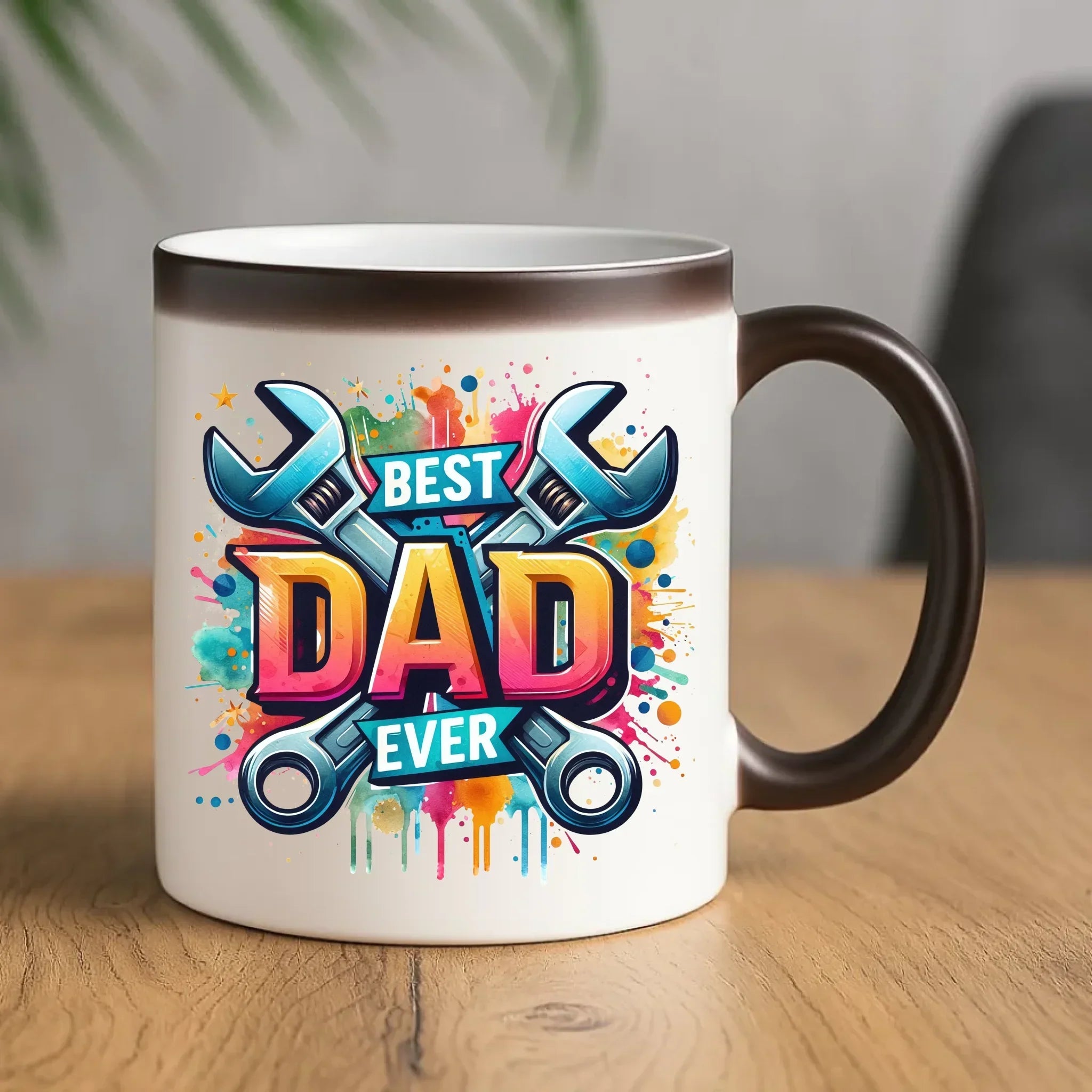 Best Dad Ever | Kubek magiczny prezent dla taty DT58 - StoryCups.pl