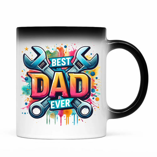 Best Dad Ever | Kubek magiczny prezent dla taty DT58 - StoryCups.pl