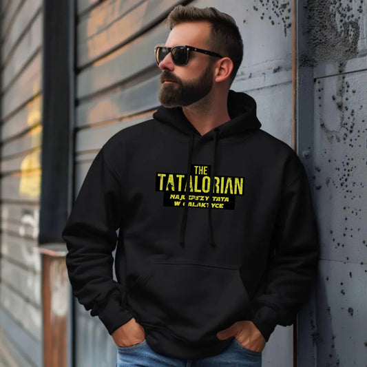 Bluza męska z kapturem na prezent dla taty na urodziny, Dzień Ojca, święta