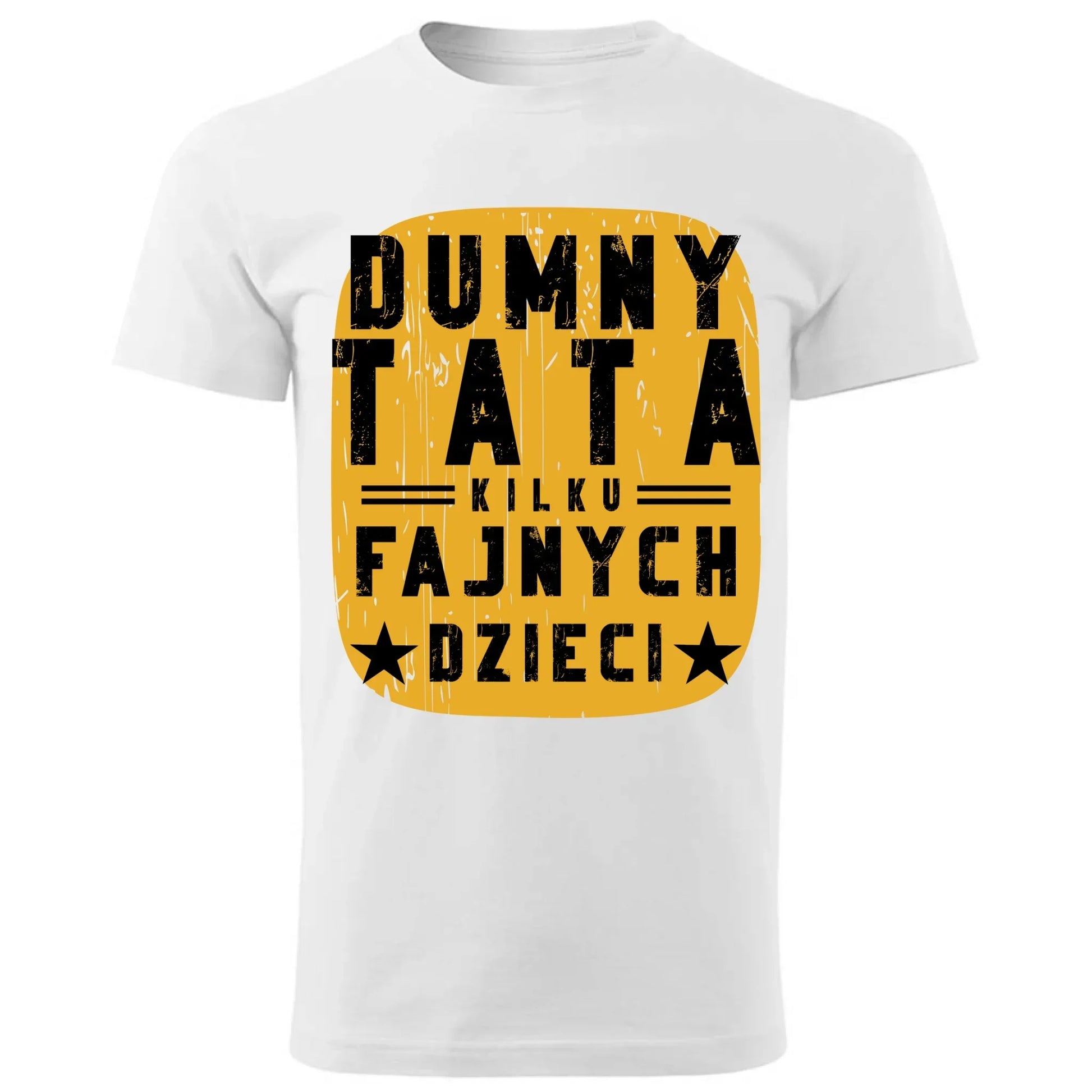 Dumny tata kilku fajnych dzieci | Koszulka męska dla taty DT60 - StoryCups.pl