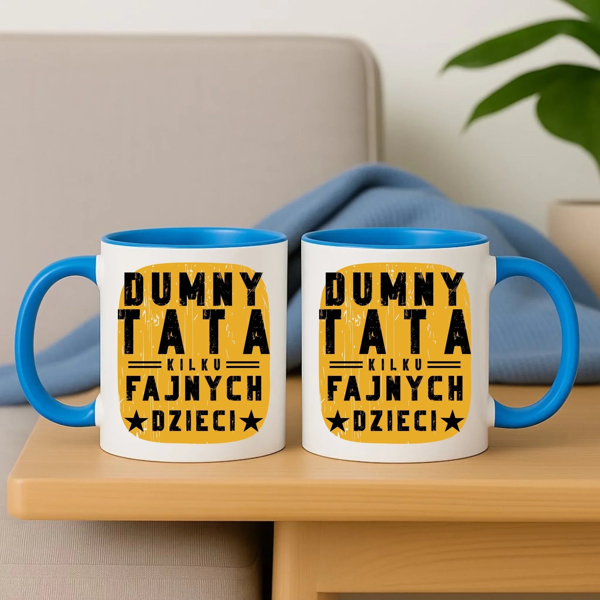 Dumny tata kilku fajnych dzieci | Kubek dla taty DT60 - StoryCups.pl