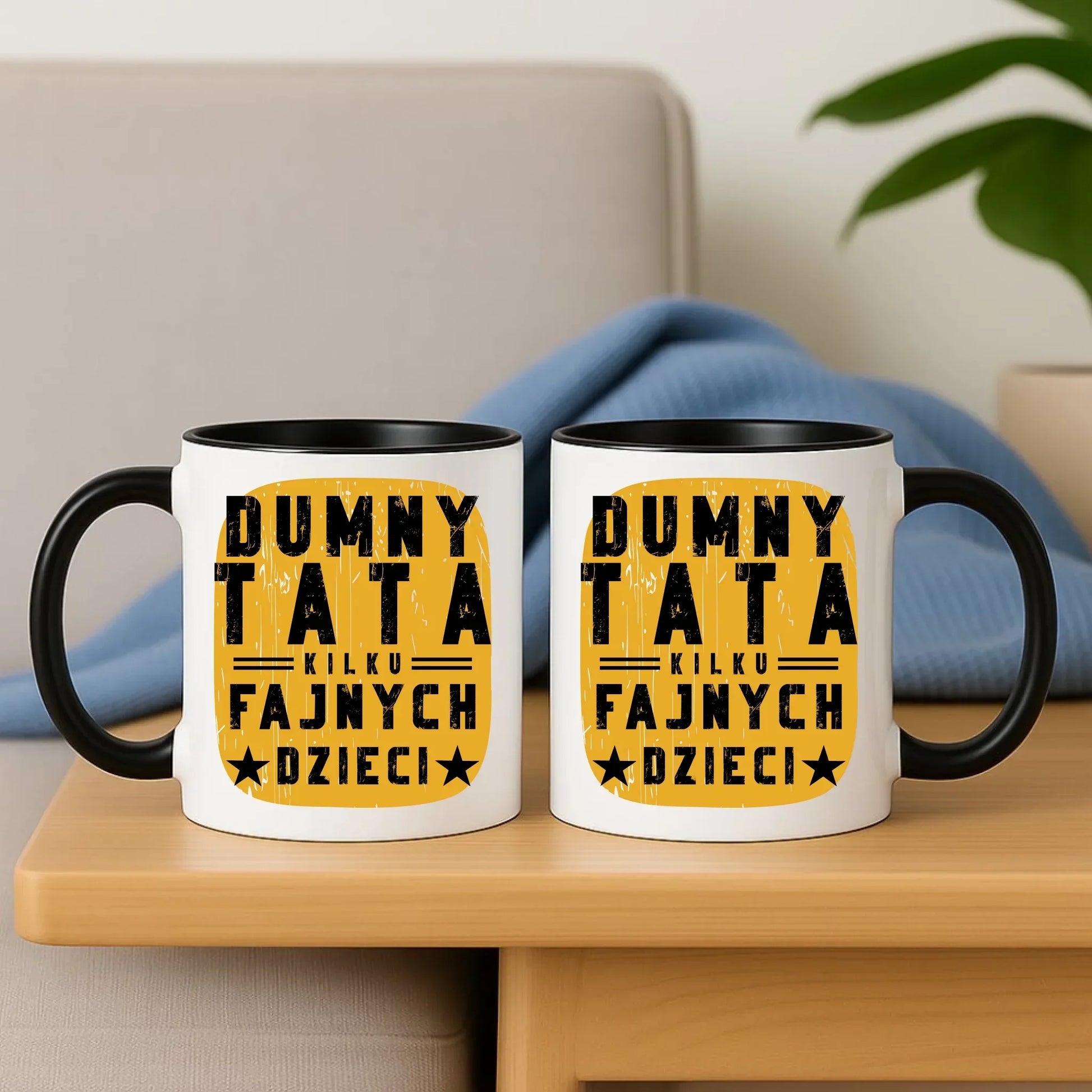 Dumny tata kilku fajnych dzieci | Kubek dla taty DT60 - StoryCups.pl