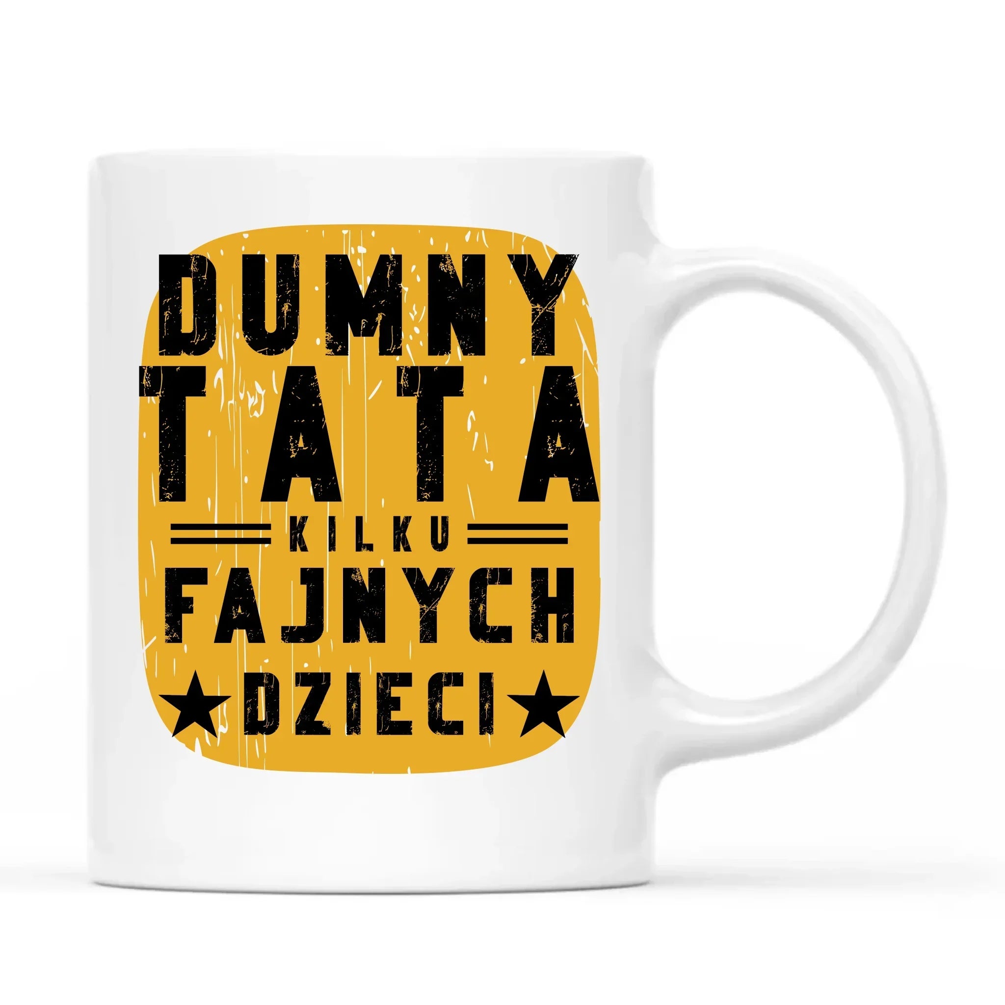 Dumny tata kilku fajnych dzieci | Kubek dla taty DT60 - StoryCups.pl
