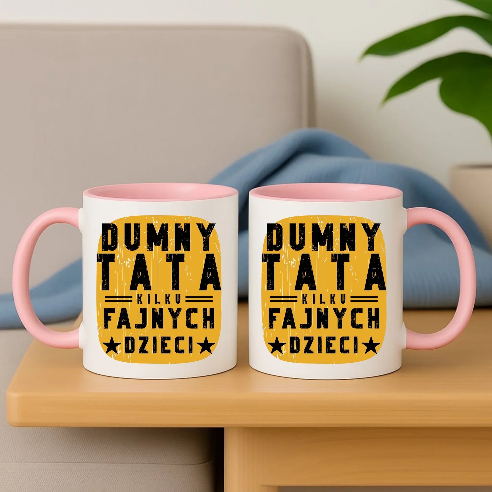 Dumny tata kilku fajnych dzieci | Kubek dla taty DT60 - StoryCups.pl