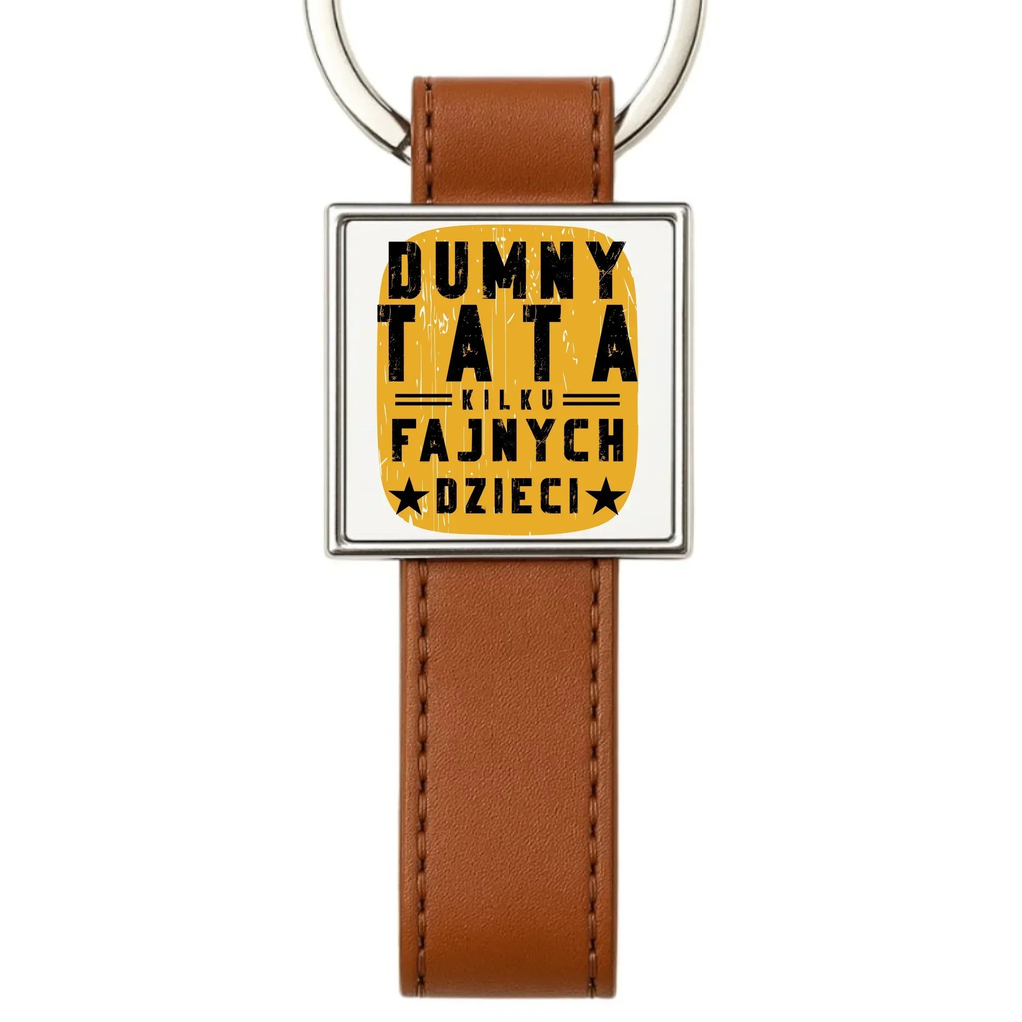 Dumny tata kilku fajnych dzieci | Brelok dla taty DT60 - StoryCups.pl