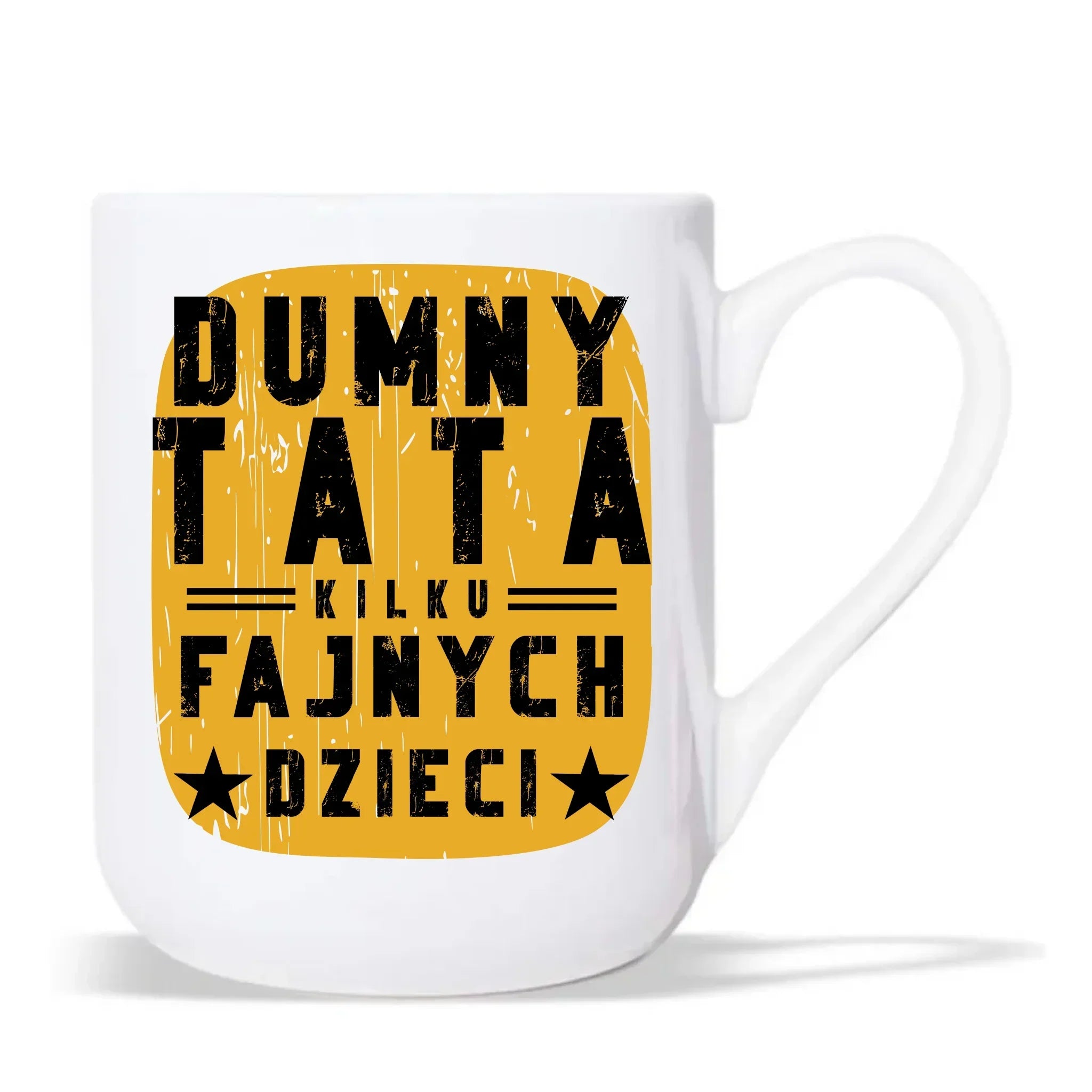 Dumny tata kilku fajnych dzieci | Kubek elegant dla taty DT60 - StoryCups.pl
