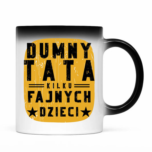 Magiczny kubek dla taty prezent na Dzień Ojca urodziny imieniny