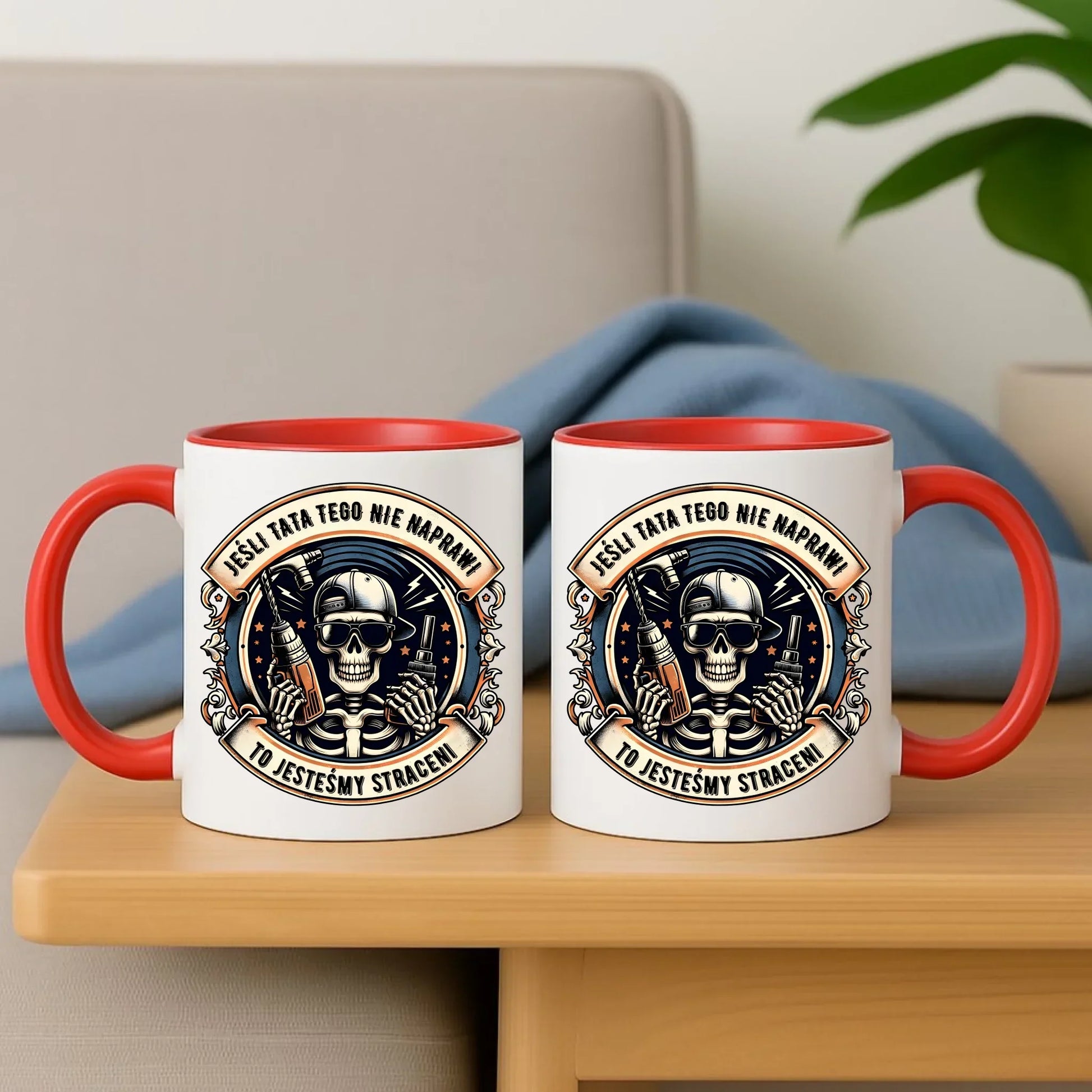 Jeśli tata tego nie naprawi | Kubek dla taty DT61 - StoryCups.pl