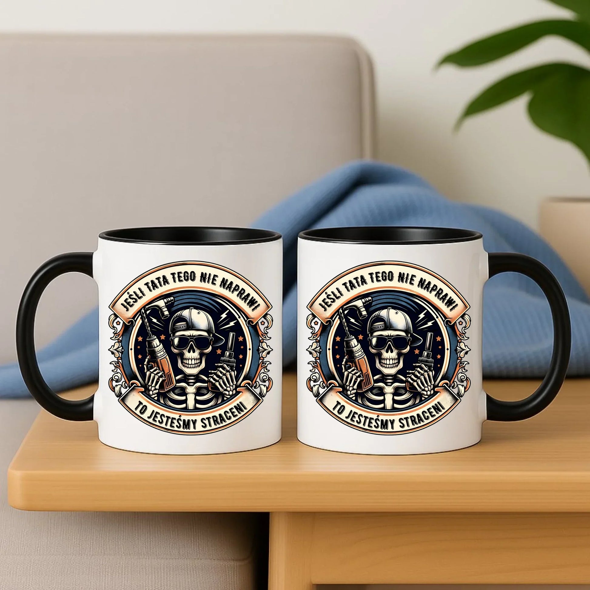 Jeśli tata tego nie naprawi | Kubek dla taty DT61 - StoryCups.pl