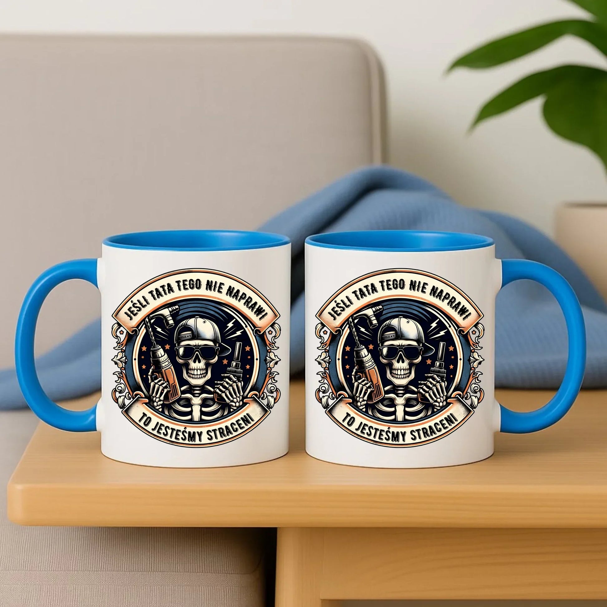 Jeśli tata tego nie naprawi | Kubek dla taty DT61 - StoryCups.pl