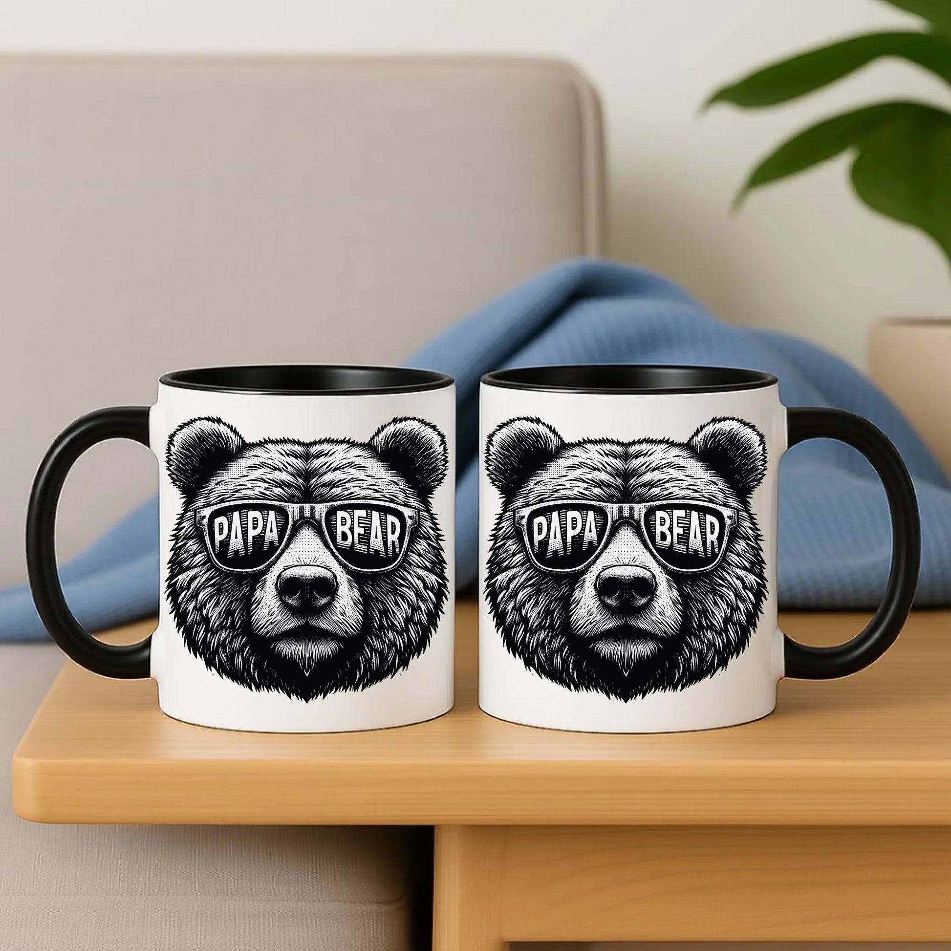 Papa bear | Kubek dla taty DT62 - StoryCups.pl