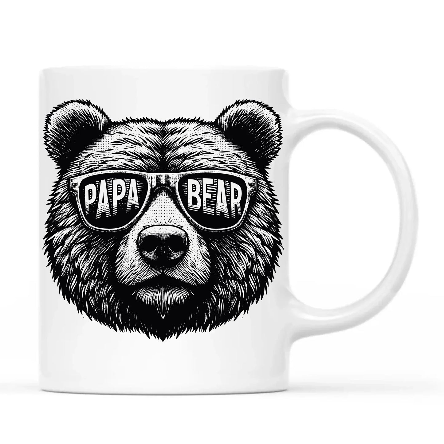 Papa bear | Kubek dla taty DT62 - StoryCups.pl