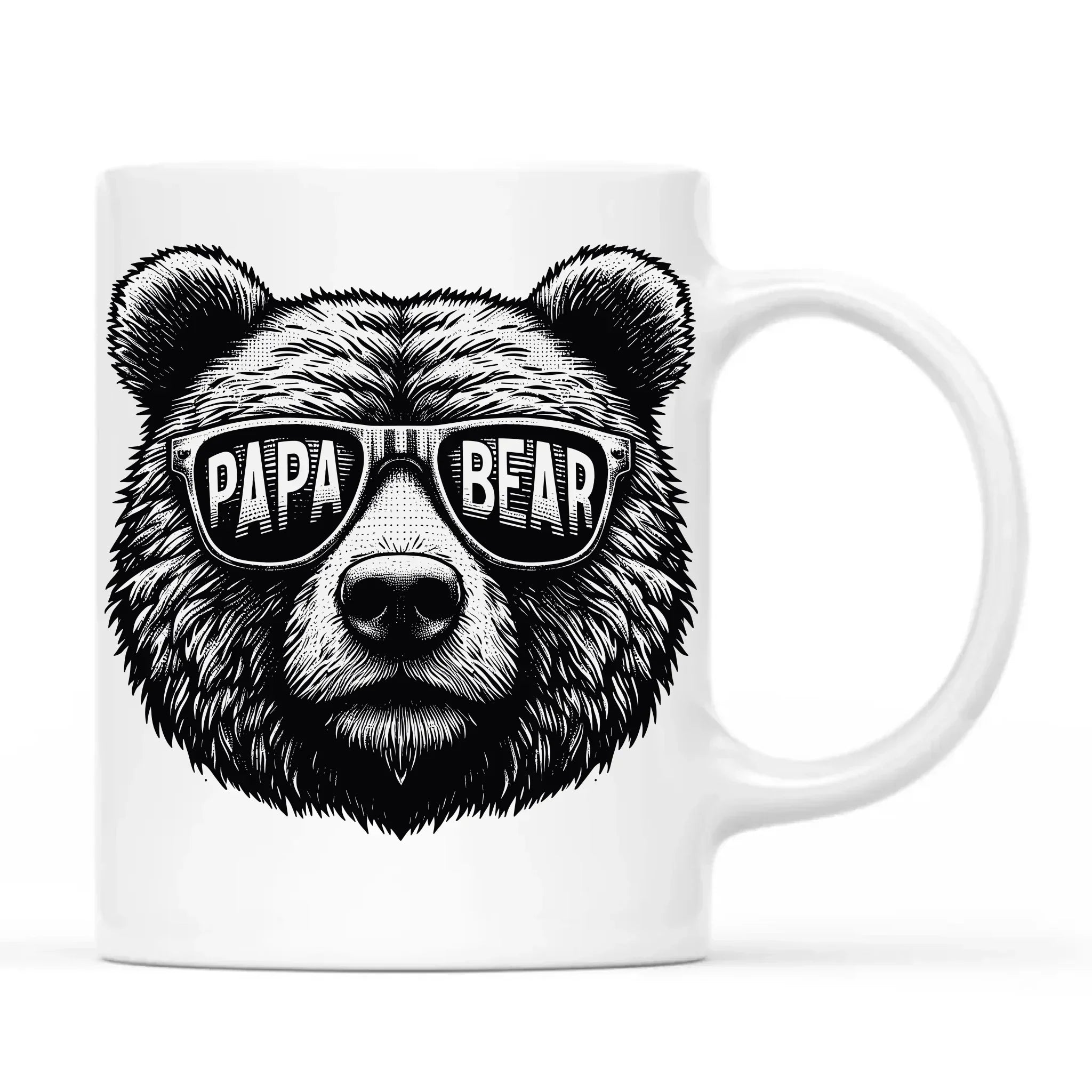 Papa bear | Kubek dla taty DT62 - StoryCups.pl