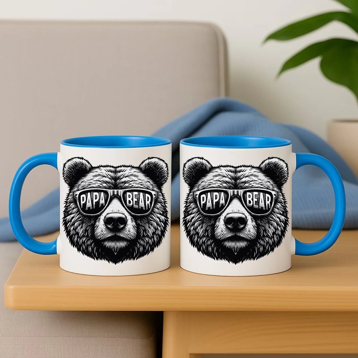 Papa bear | Kubek dla taty DT62 - StoryCups.pl