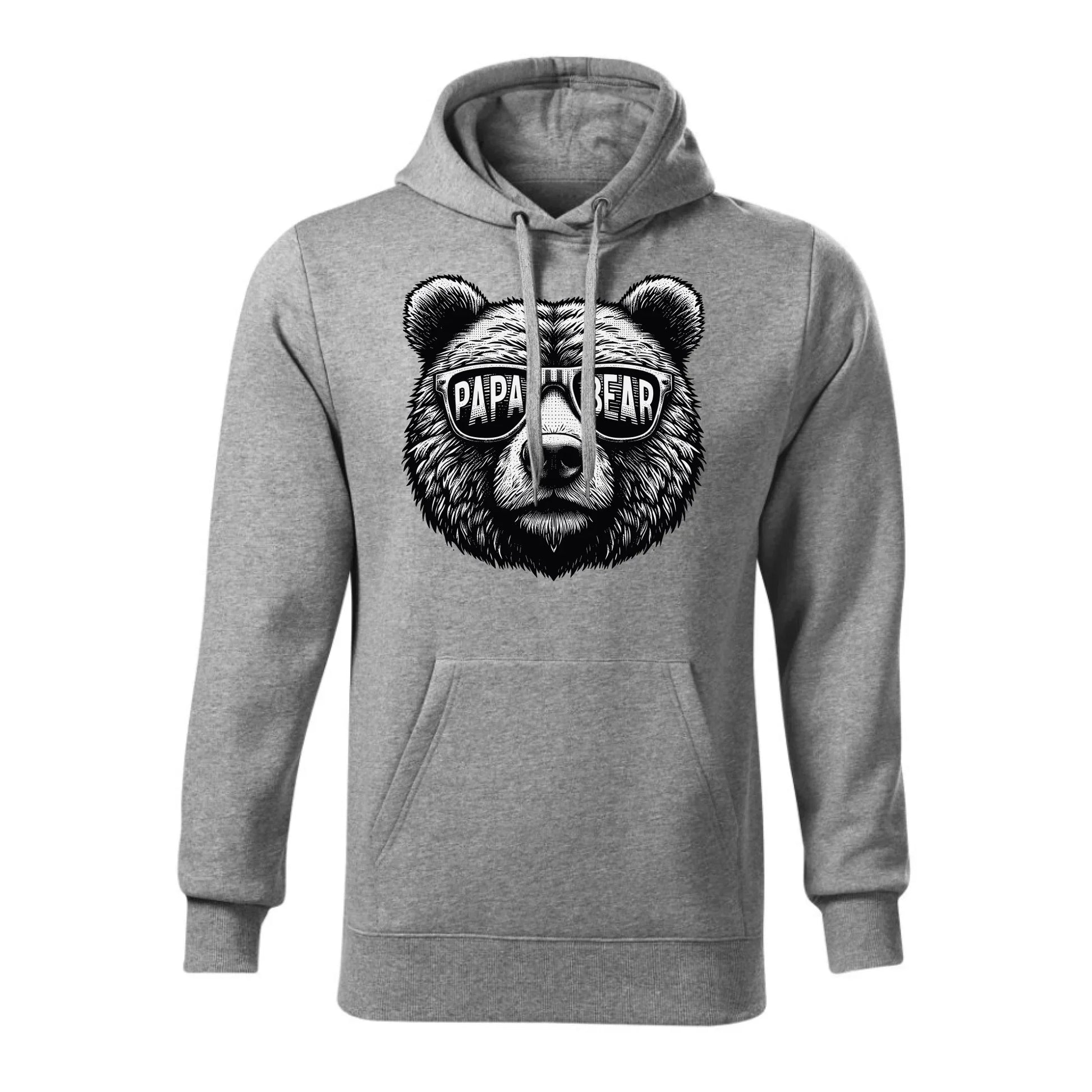 Papa bear | Bluza męska z kapturem dla taty DT62 - StoryCups.pl