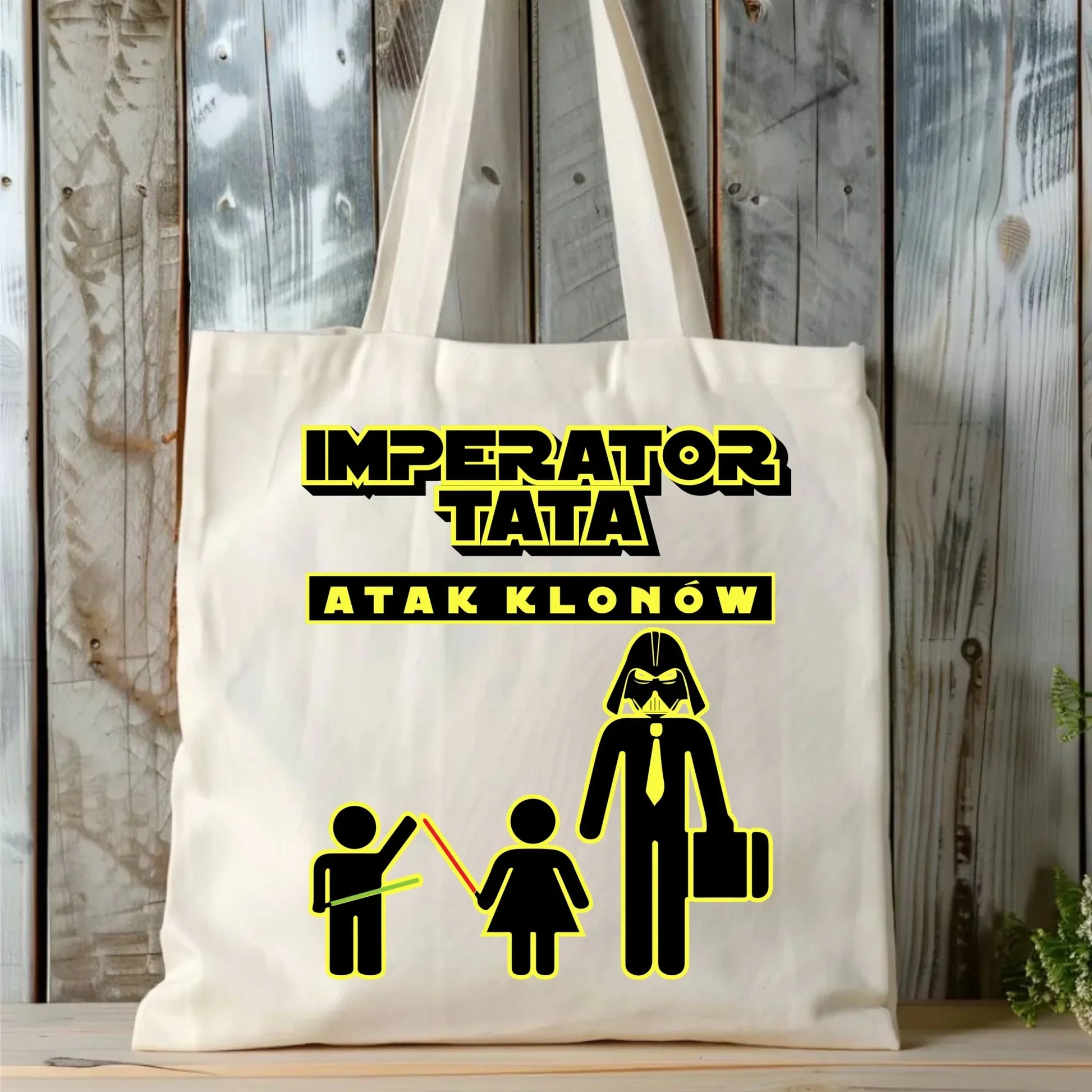 Imperator tata atak klonów | Torba dla taty DT63 - StoryCups.pl