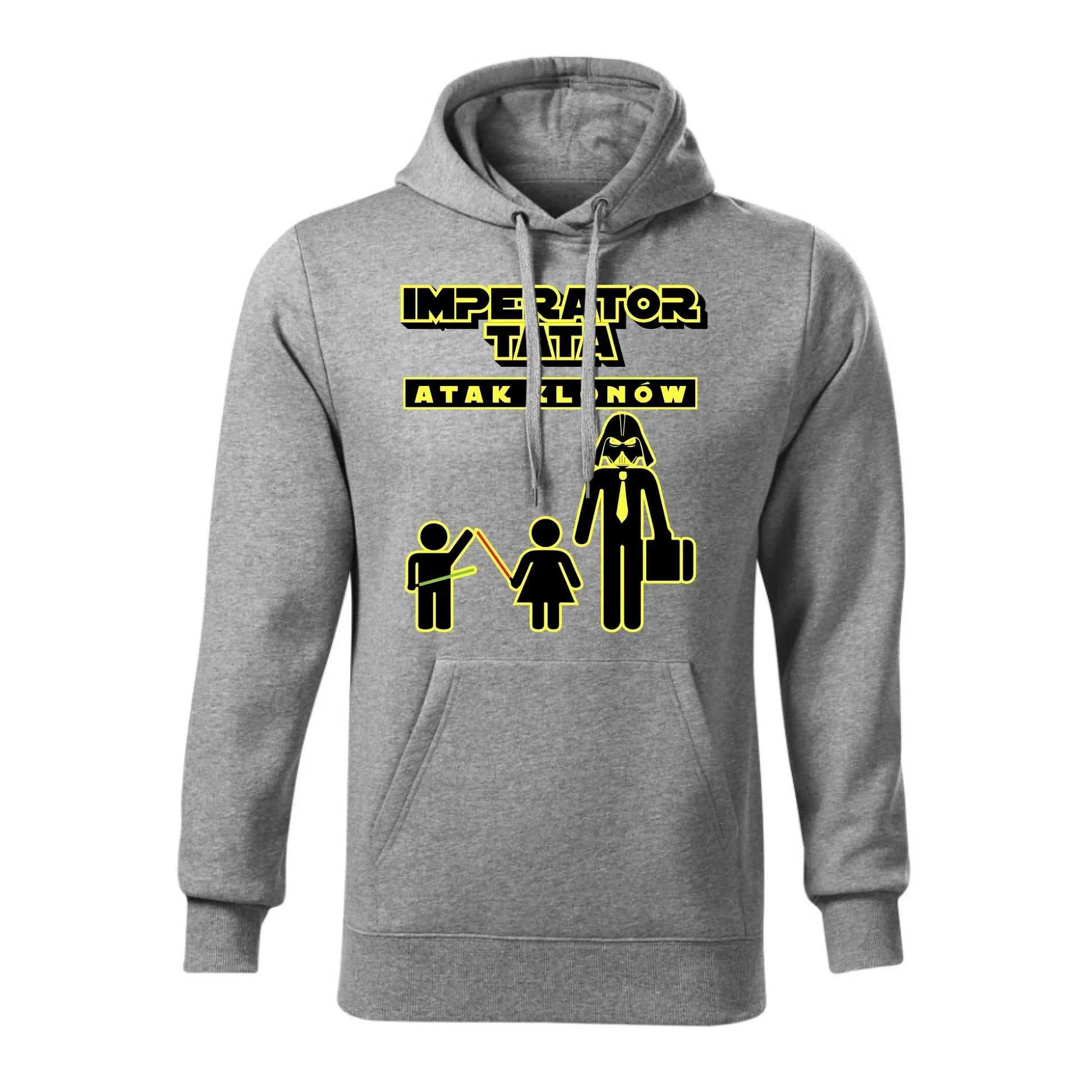 Imperator tata atak klonów | Bluza męska z kapturem dla taty DT63 - StoryCups.pl