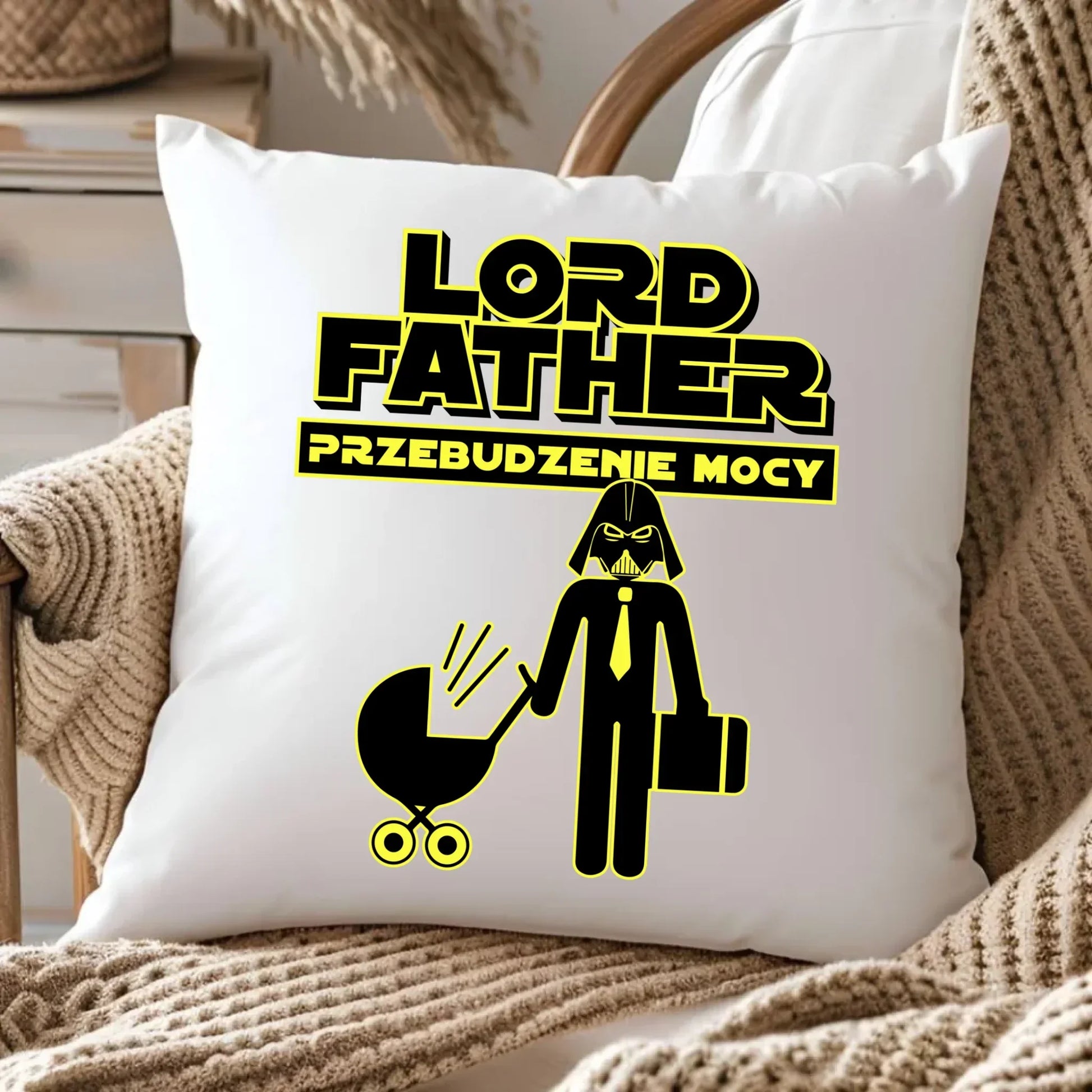 Lord Father przebudzenie mocy | Poduszka dla taty DT64 - StoryCups.pl