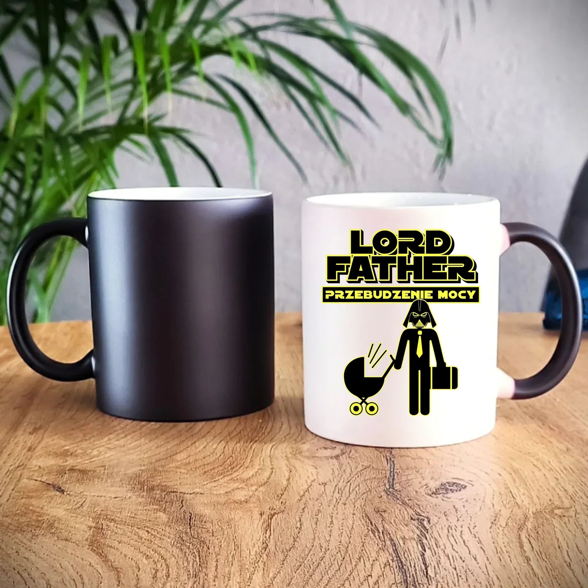Lord Father przebudzenie mocy | Kubek magiczny dla taty DT64 - StoryCups.pl