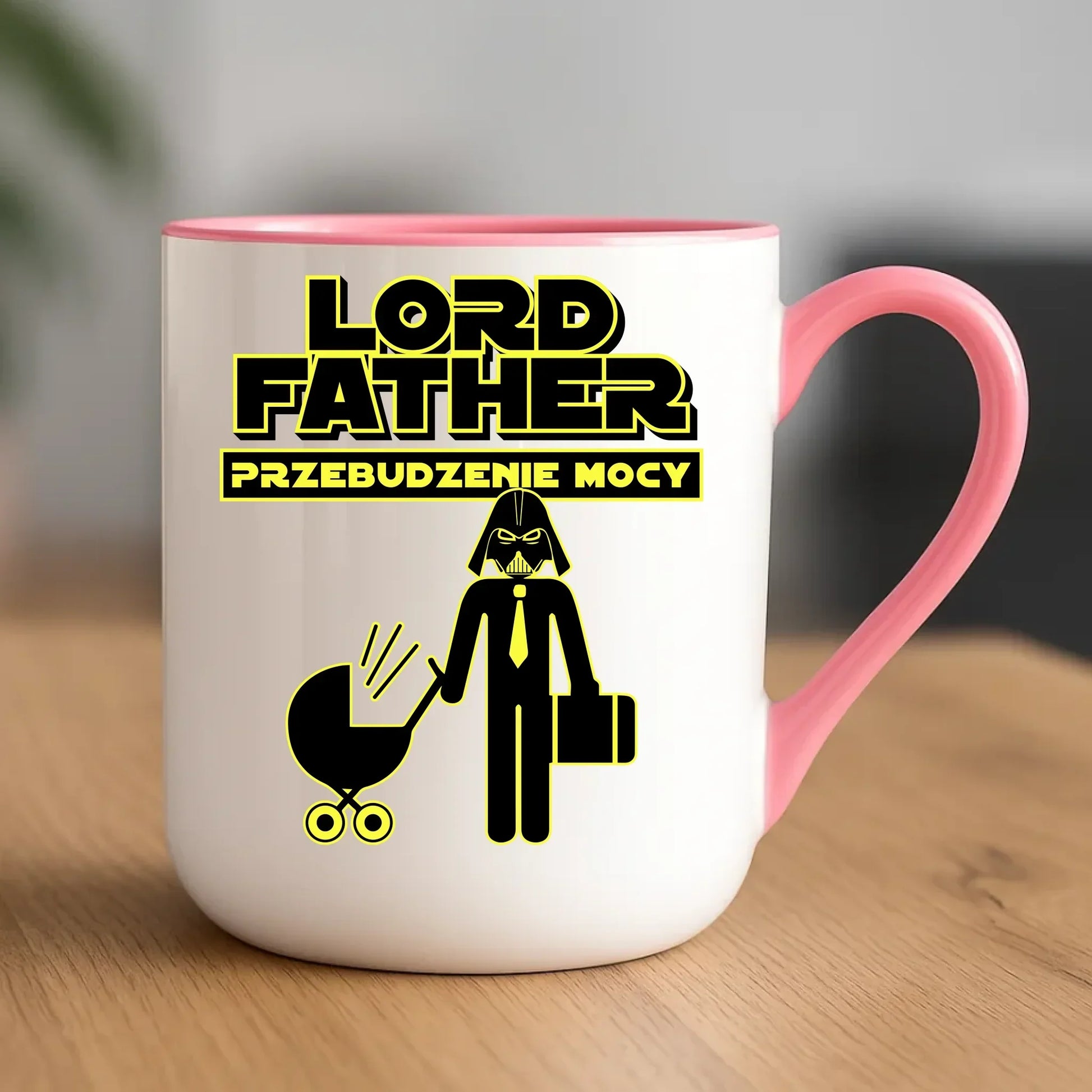 Lord Father przebudzenie mocy | Kubek elegant dla taty DT64 - StoryCups.pl