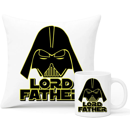 Lord Father | Zestaw poduszka i kubek dla taty DT65 - StoryCups.pl