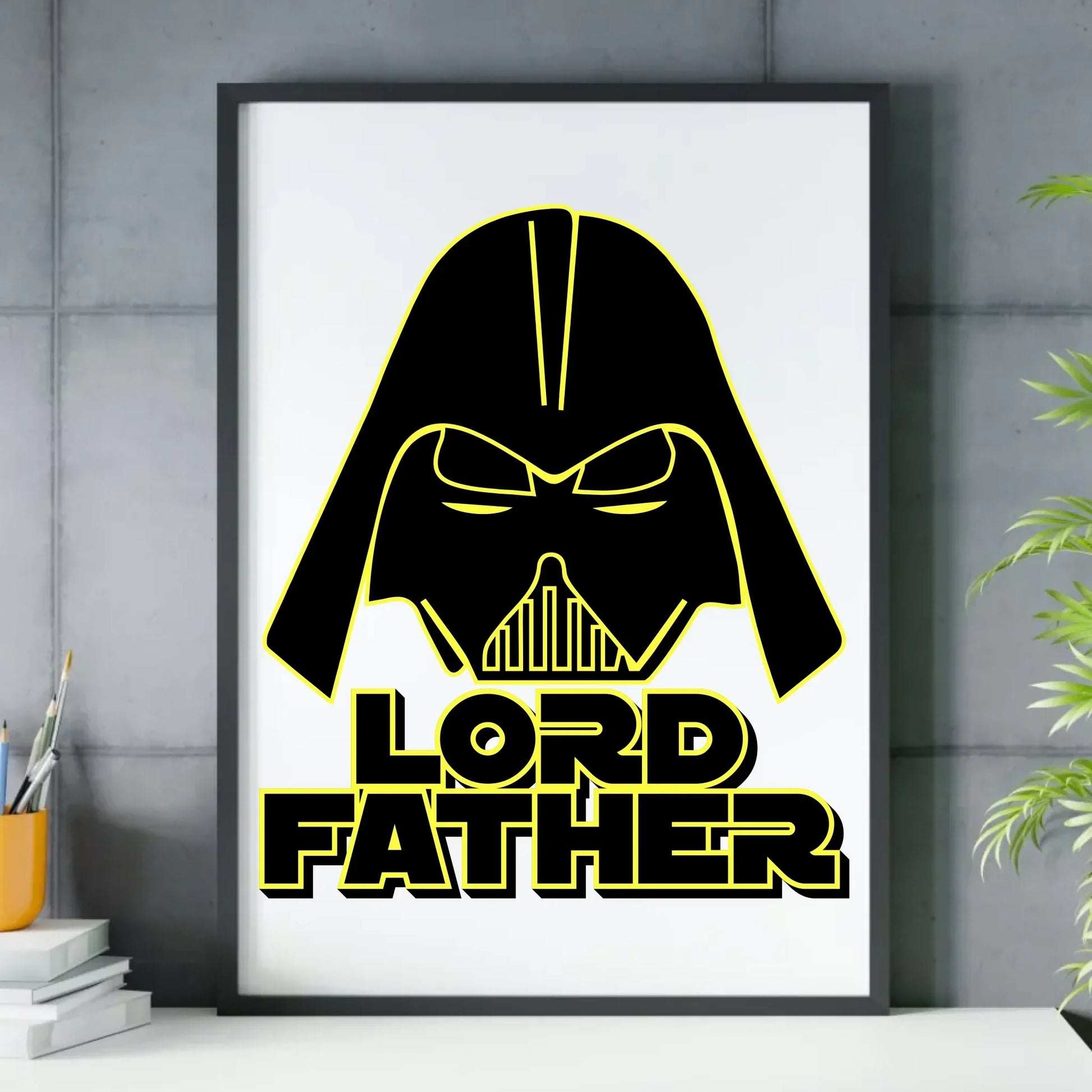 Lord Father | Plakat w ramie dla taty DT65 - StoryCups.pl
