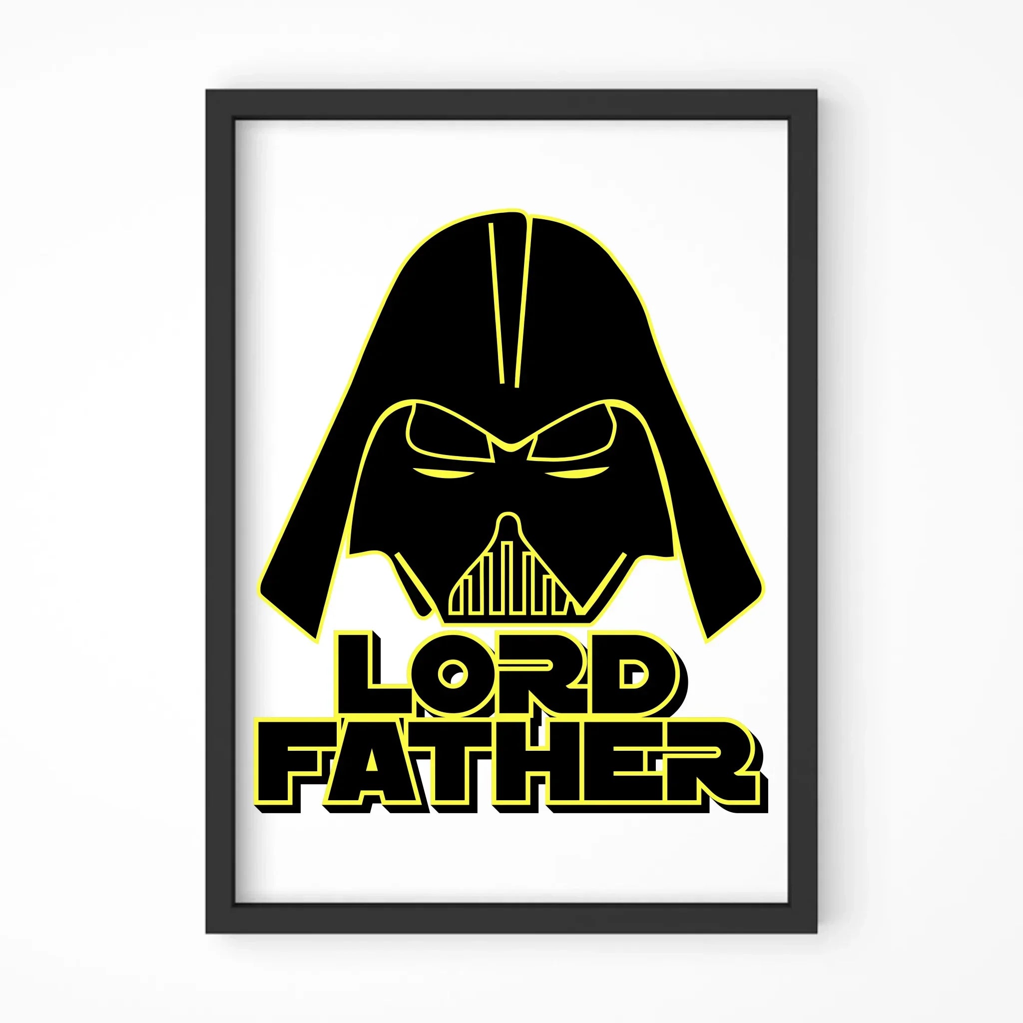 Lord Father | Plakat w ramie dla taty DT65 - StoryCups.pl