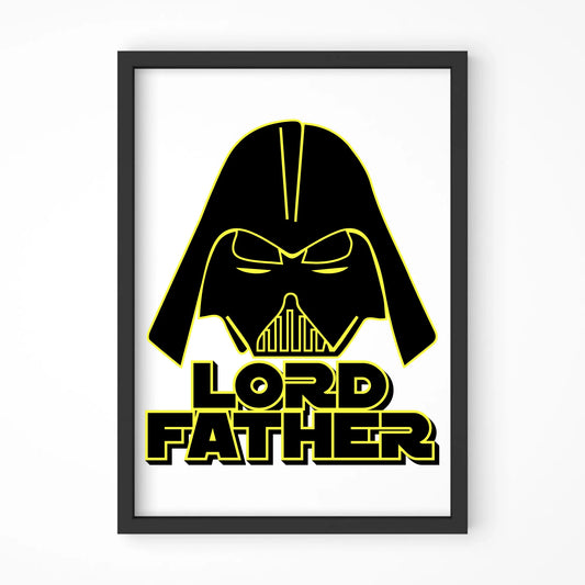 Lord Father | Plakat w ramie dla taty DT65