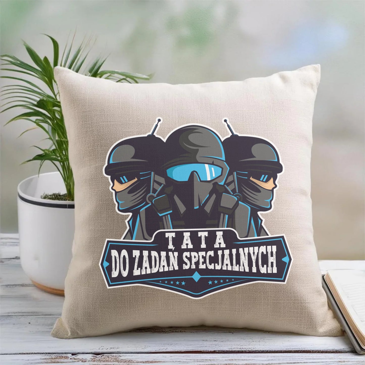 Personalizowana poduszka dla taty prezent na Dzień Ojca Święta Urodziny