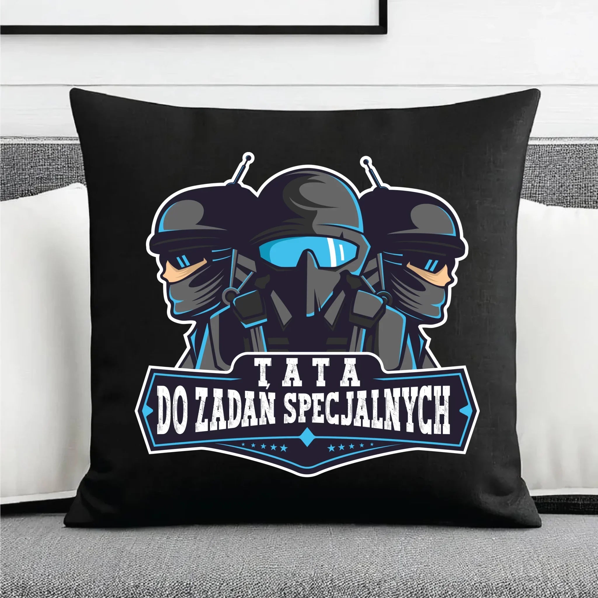 Tata do zadań specjalnych | Poduszka dekoracyjna dla taty DT66 - StoryCups.pl