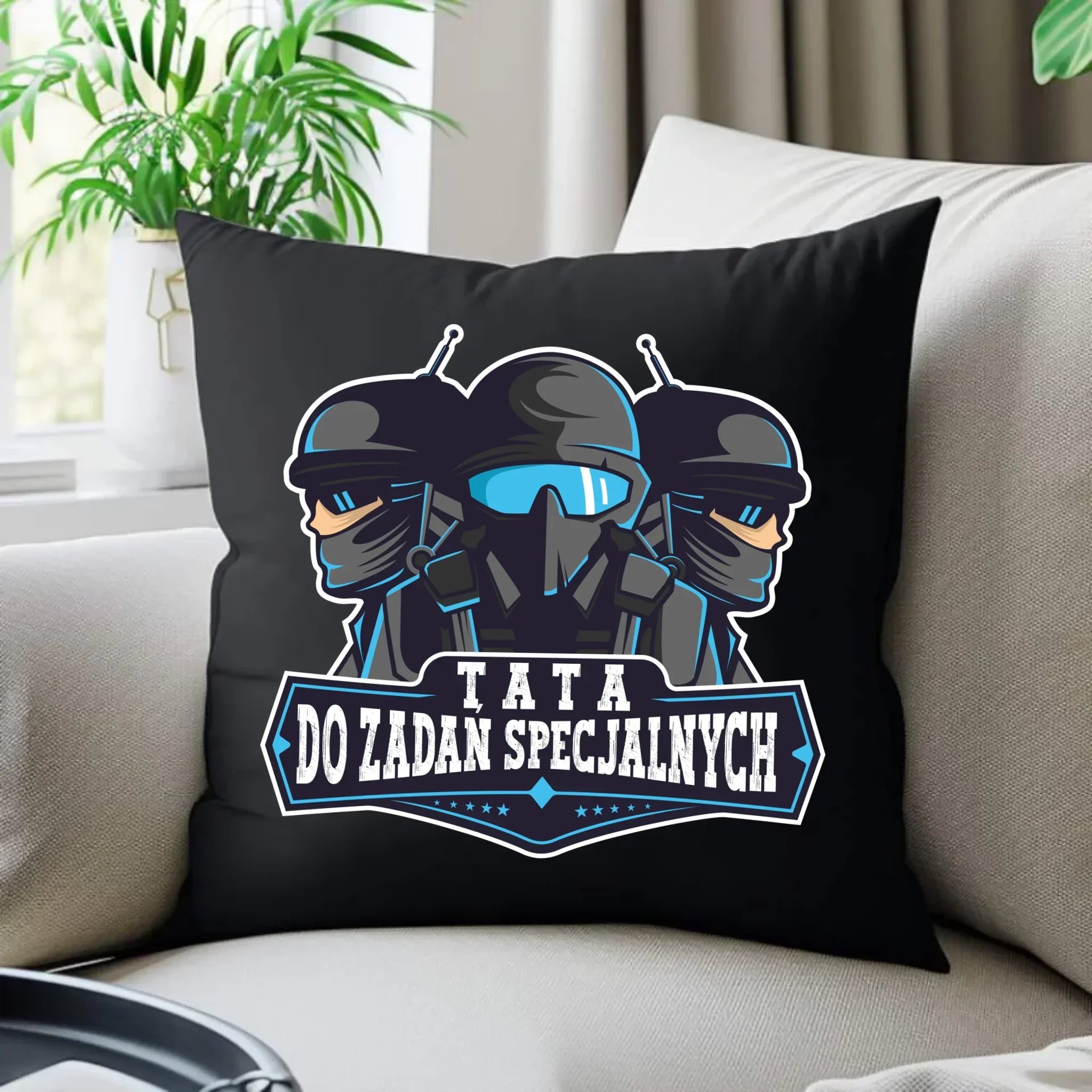 Tata do zadań specjalnych | Poduszka dekoracyjna dla taty DT66 - StoryCups.pl