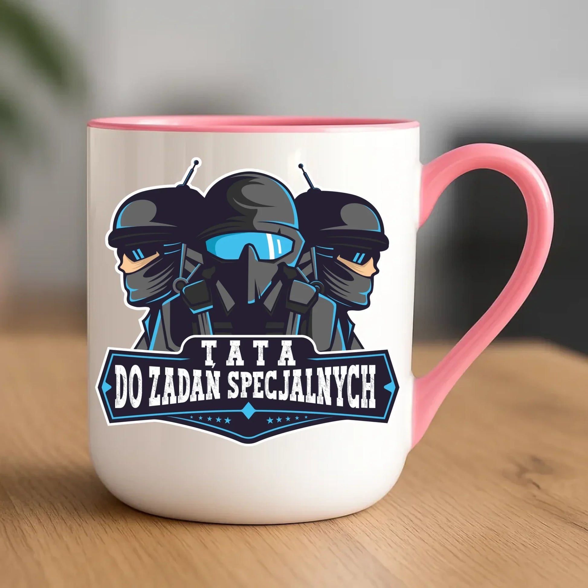 Tata do zadań specjalnych | Kubek elegant prezent dla taty DT66 - StoryCups.pl