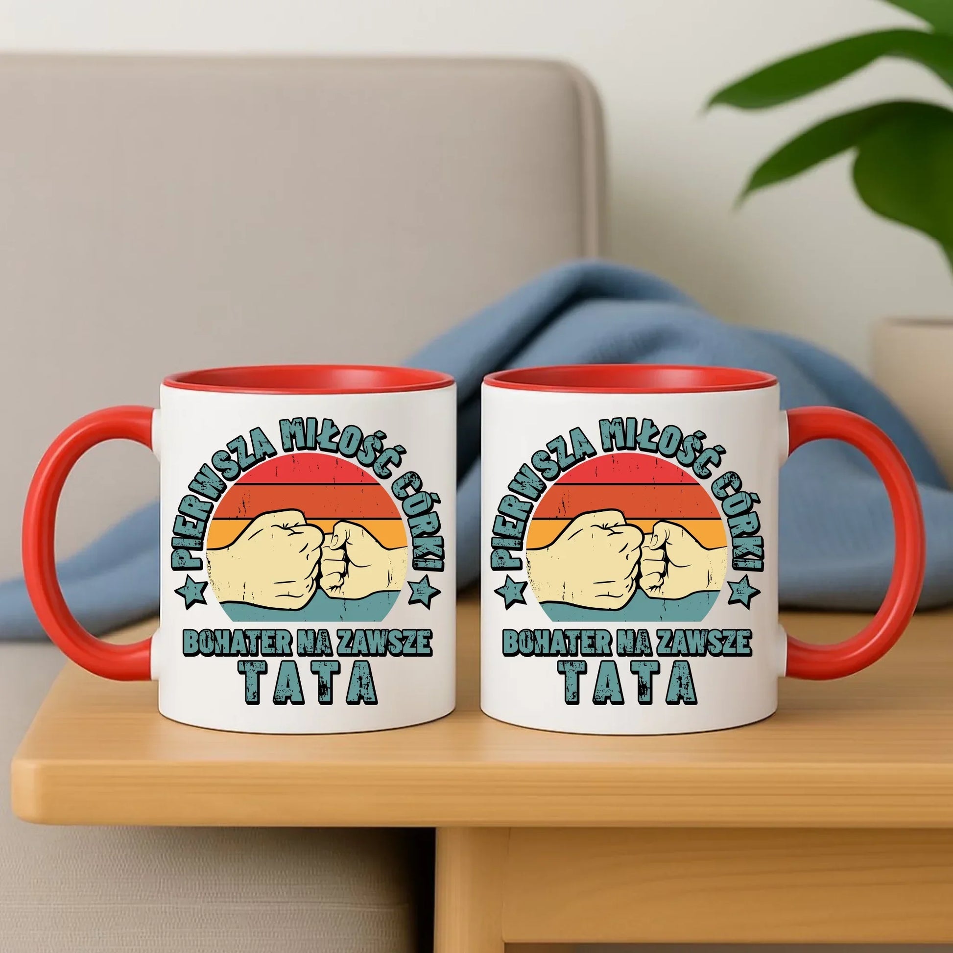 Tata pierwsza miłość córki | Kubek prezent dla taty od córki DT67 - StoryCups.pl