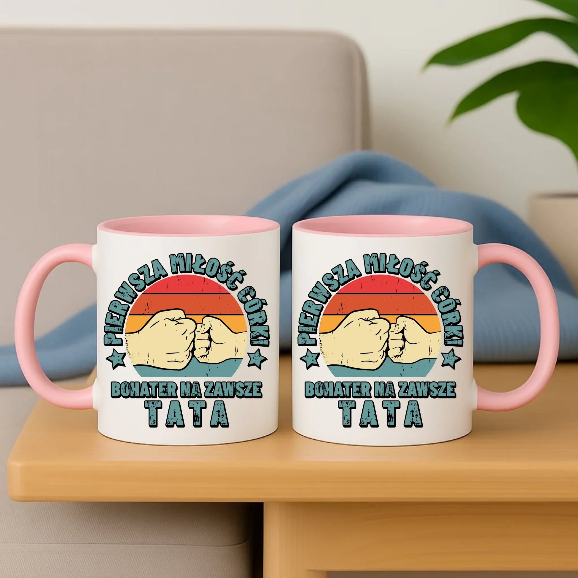 Tata pierwsza miłość córki | Kubek prezent dla taty od córki DT67 - StoryCups.pl