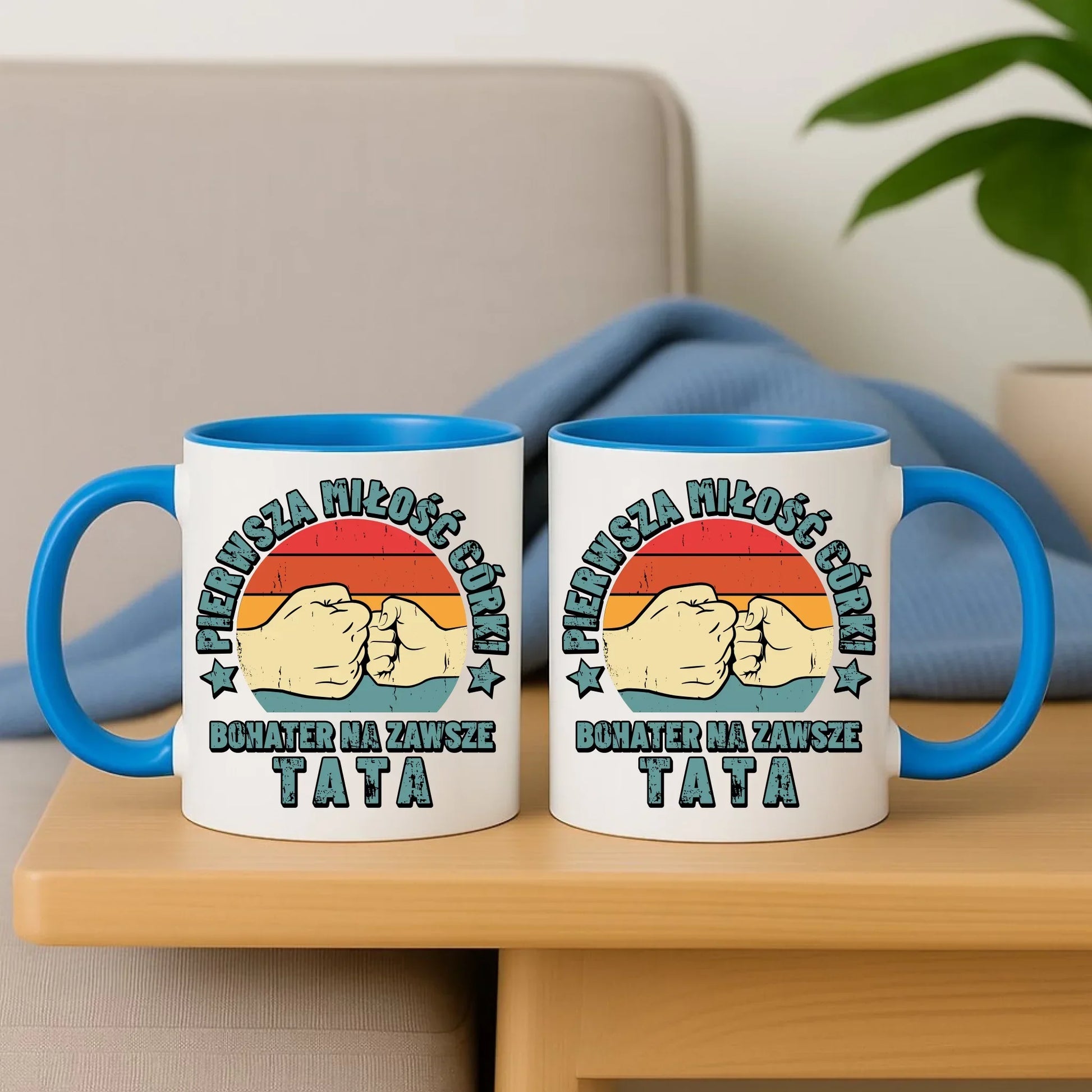 Tata pierwsza miłość córki | Kubek prezent dla taty od córki DT67 - StoryCups.pl