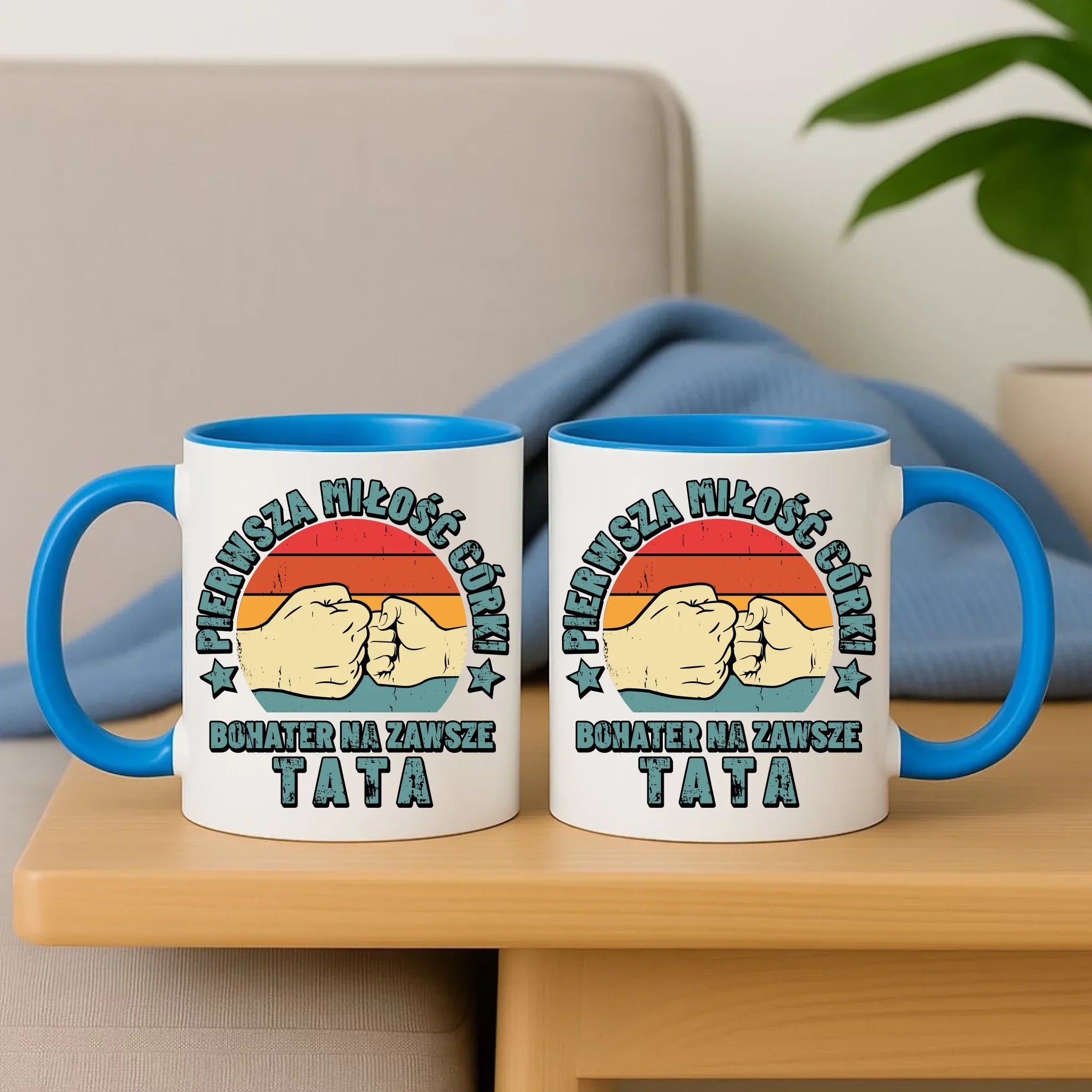 Tata pierwsza miłość córki | Kubek prezent dla taty od córki DT67 - StoryCups.pl