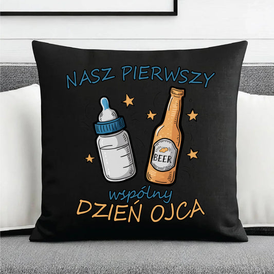 Prezent dla taty, na święta, na Dzień Ojca, urodziny - duża poduszka dekoracyjna