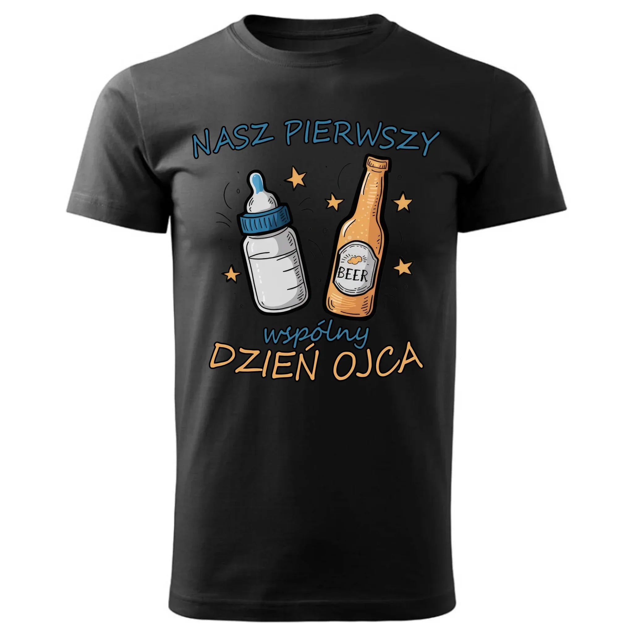 Nasz pierwszy Dzień Ojca | Koszulka męska prezent dla taty DT68 - StoryCups.pl