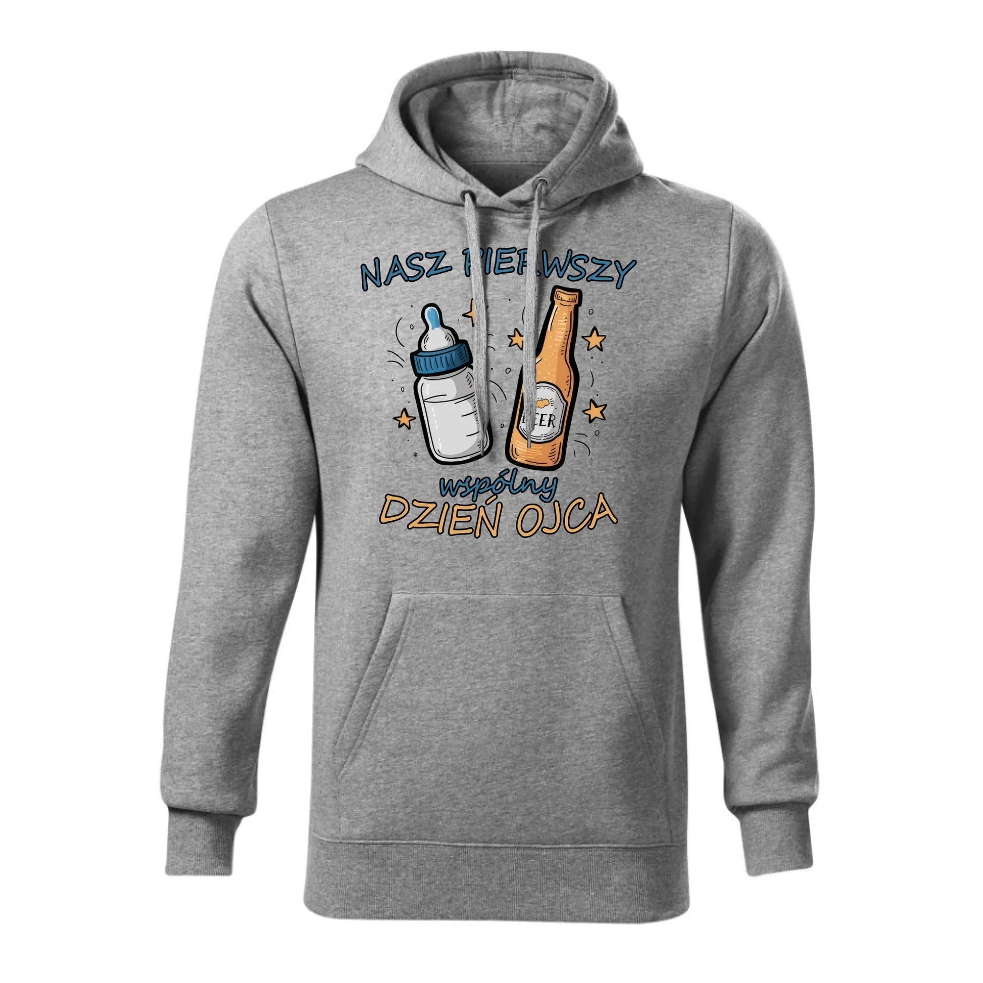 Nasz pierwszy Dzień Ojca | Bluza męska z kapturem prezent dla taty DT68 - StoryCups.pl