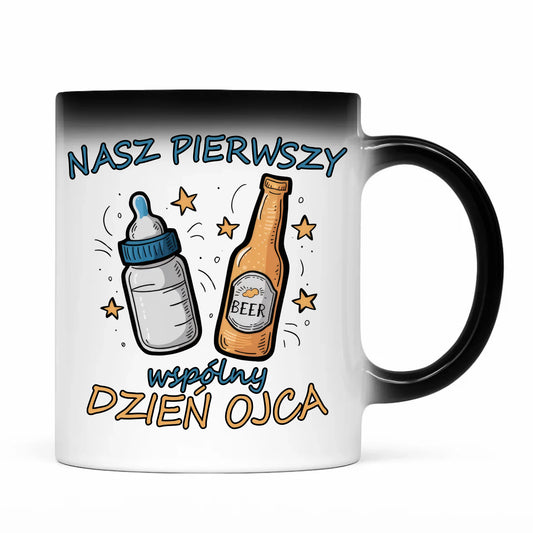 Magiczny kubek dla taty prezent na Dzień Ojca urodziny imieniny