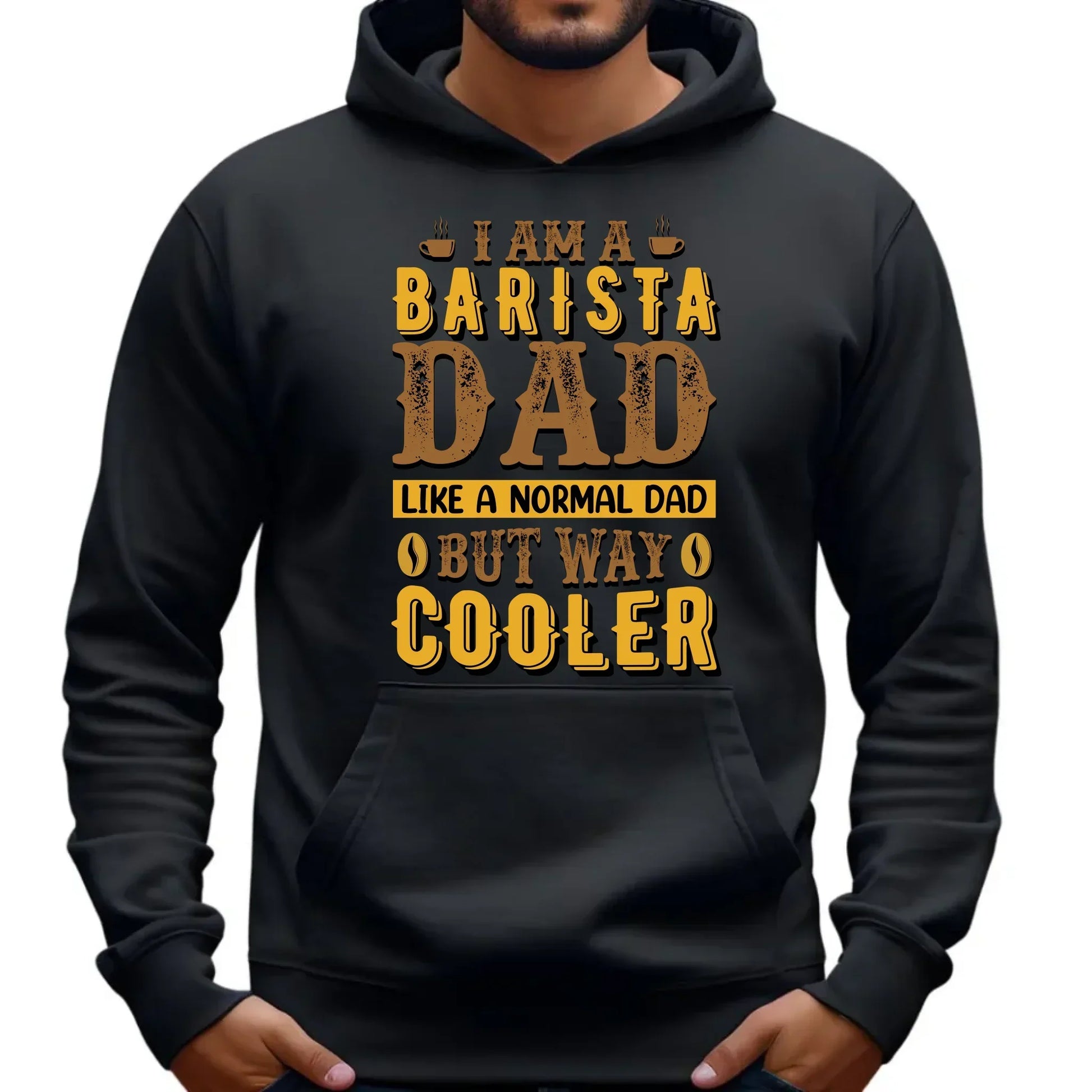 Barista | Bluza męska z kapturem dla taty DT69 - StoryCups.pl